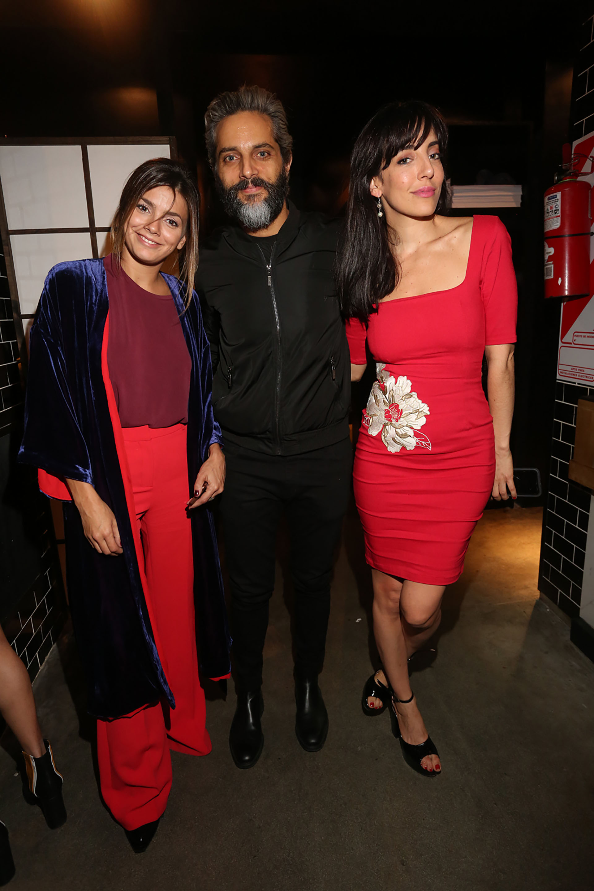 Natalie Perez, Joaquín Furriel y Paula Kohan