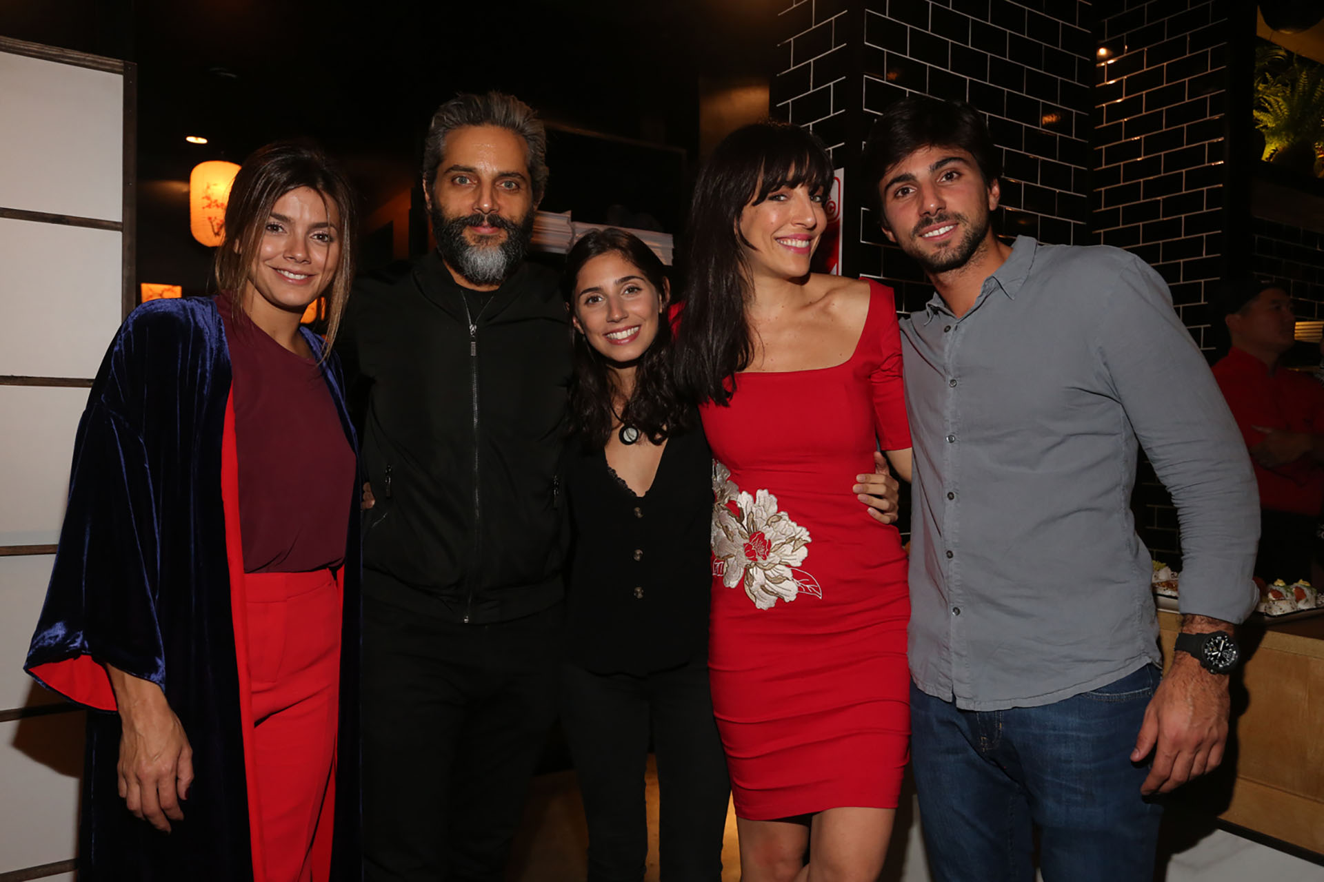 Natalie Perez, Joaquin Furriel, Zoe Hochbaum, Paula Kohan y Sebastián Hochbaum