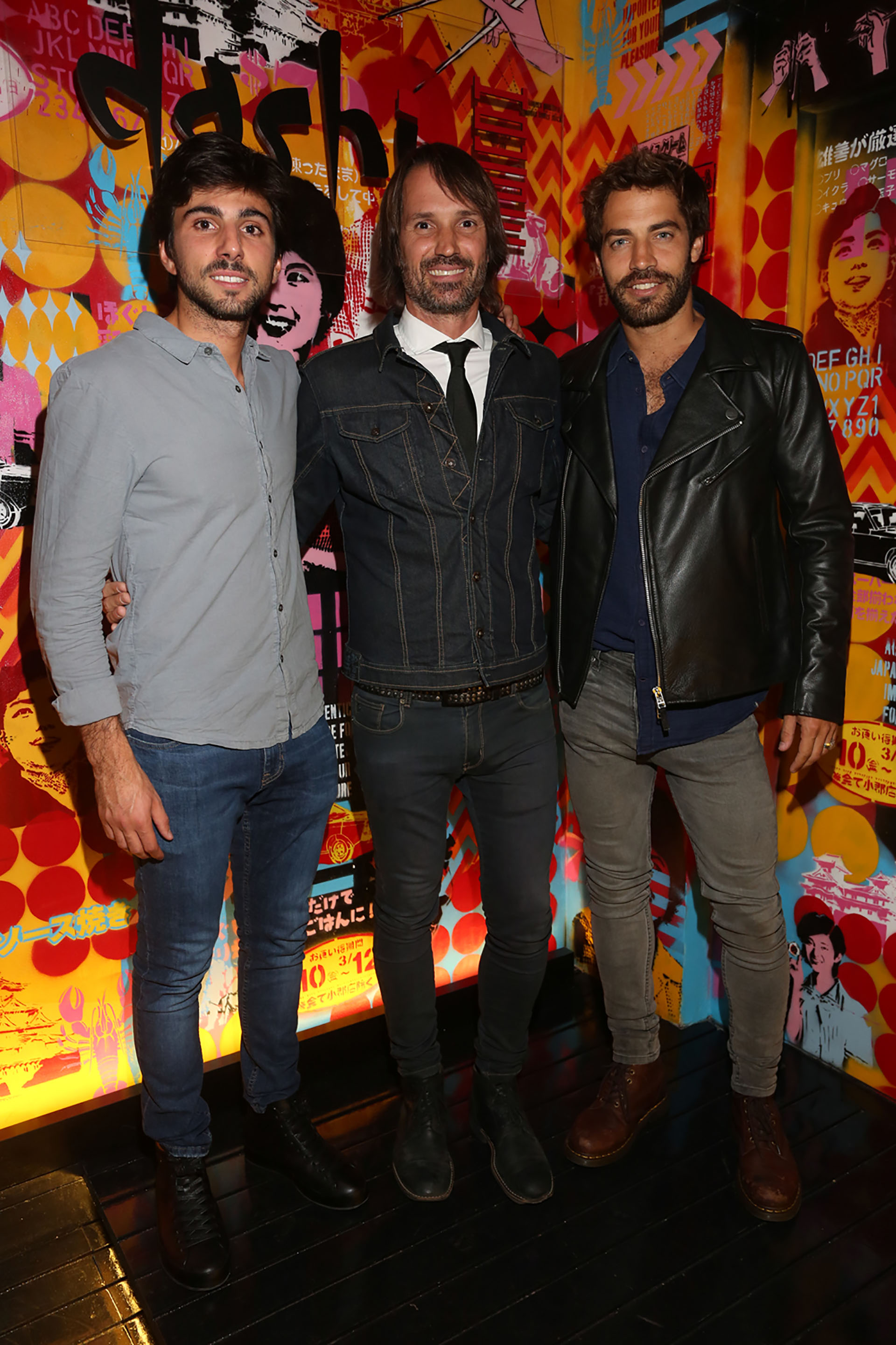 Sebastián Hochbaum, Ale Lacroix y Benjamín Alfonso