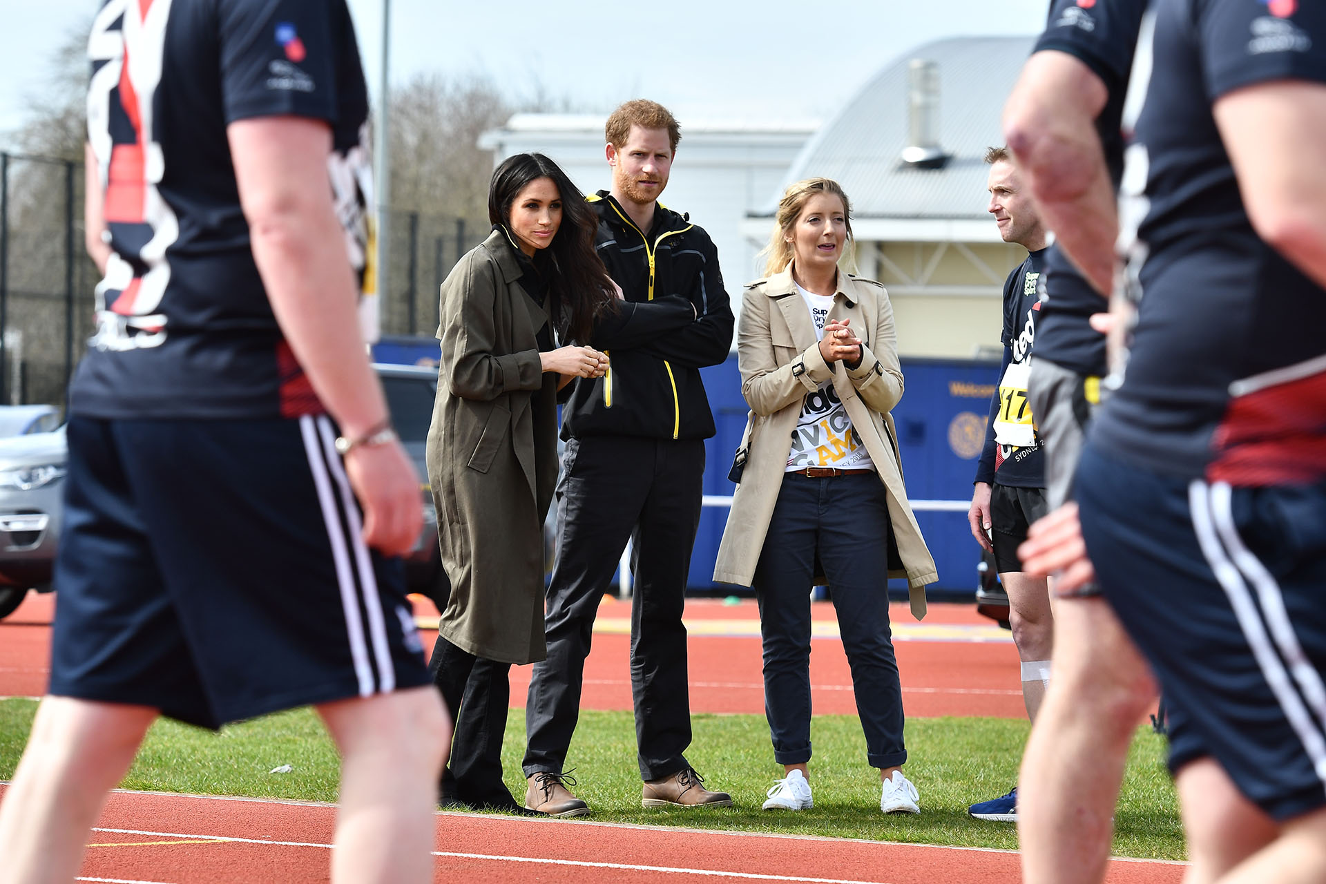 Meghan Markle y el príncipe Harry presenciaron
