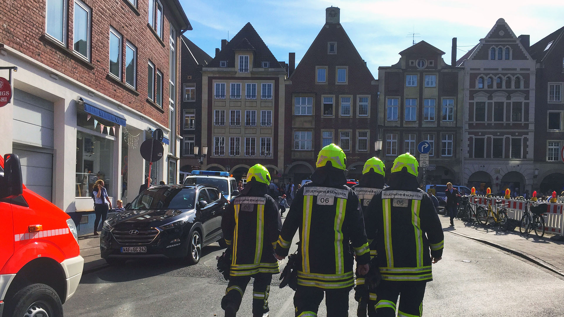 Los bomberos acudieron inmediatamente al lugar (AFP PHOTO / dpa / – / Germany OUT9