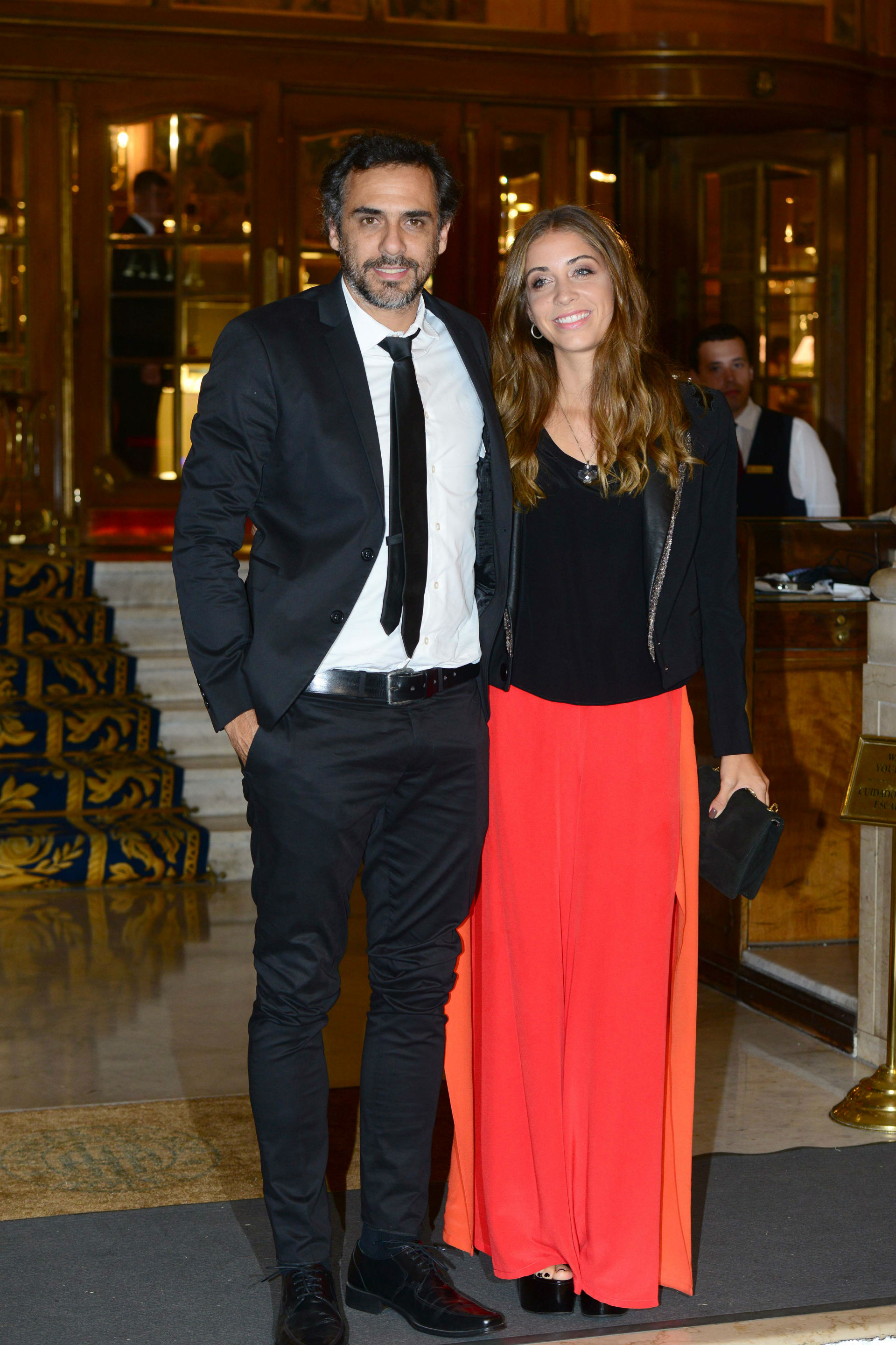 Mariano Zabaleta y su mujer. (Foto GENTE/Diego Soldini)