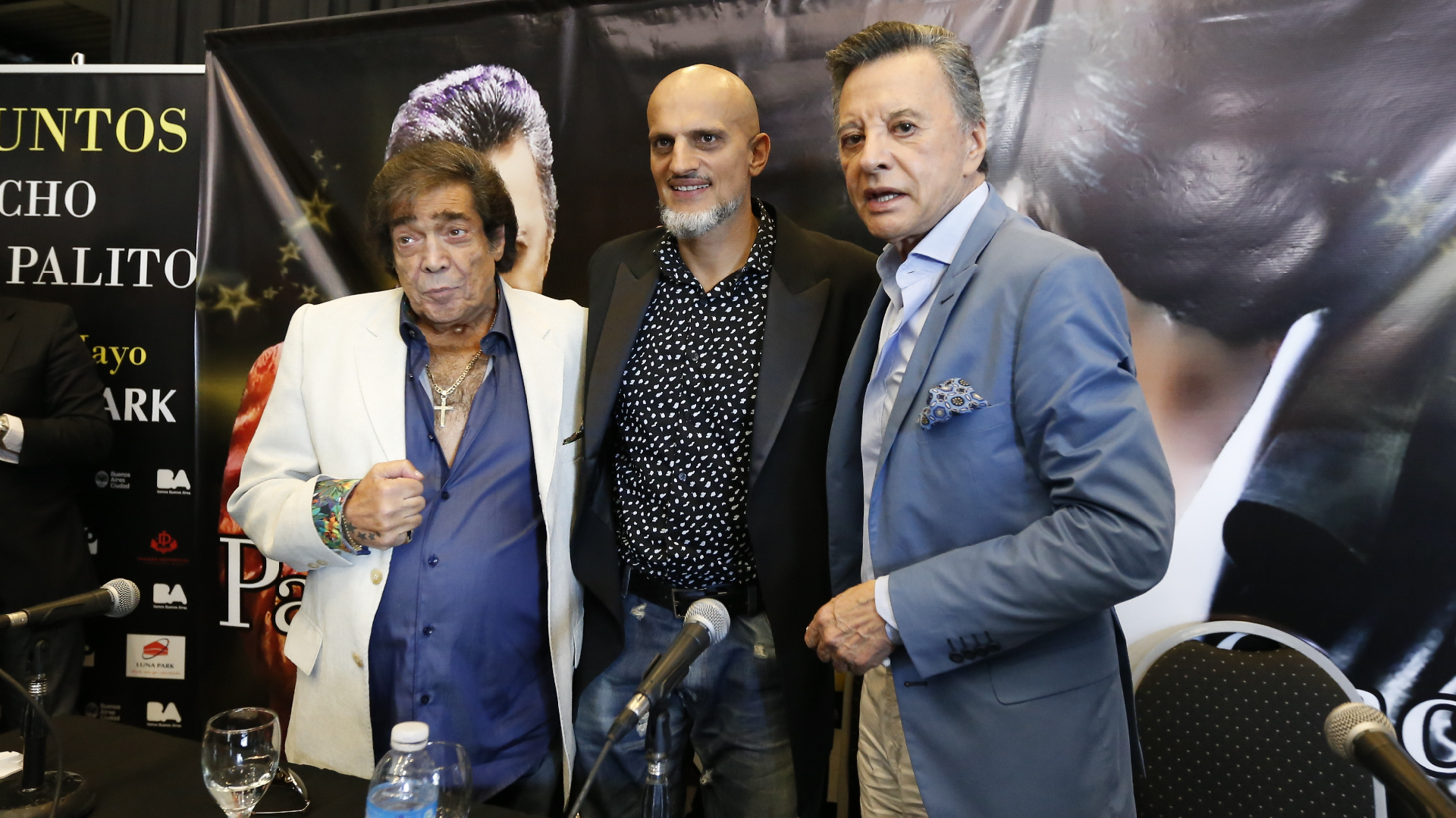 Cacho Castaña, Guillermo Marín y Palito Ortega