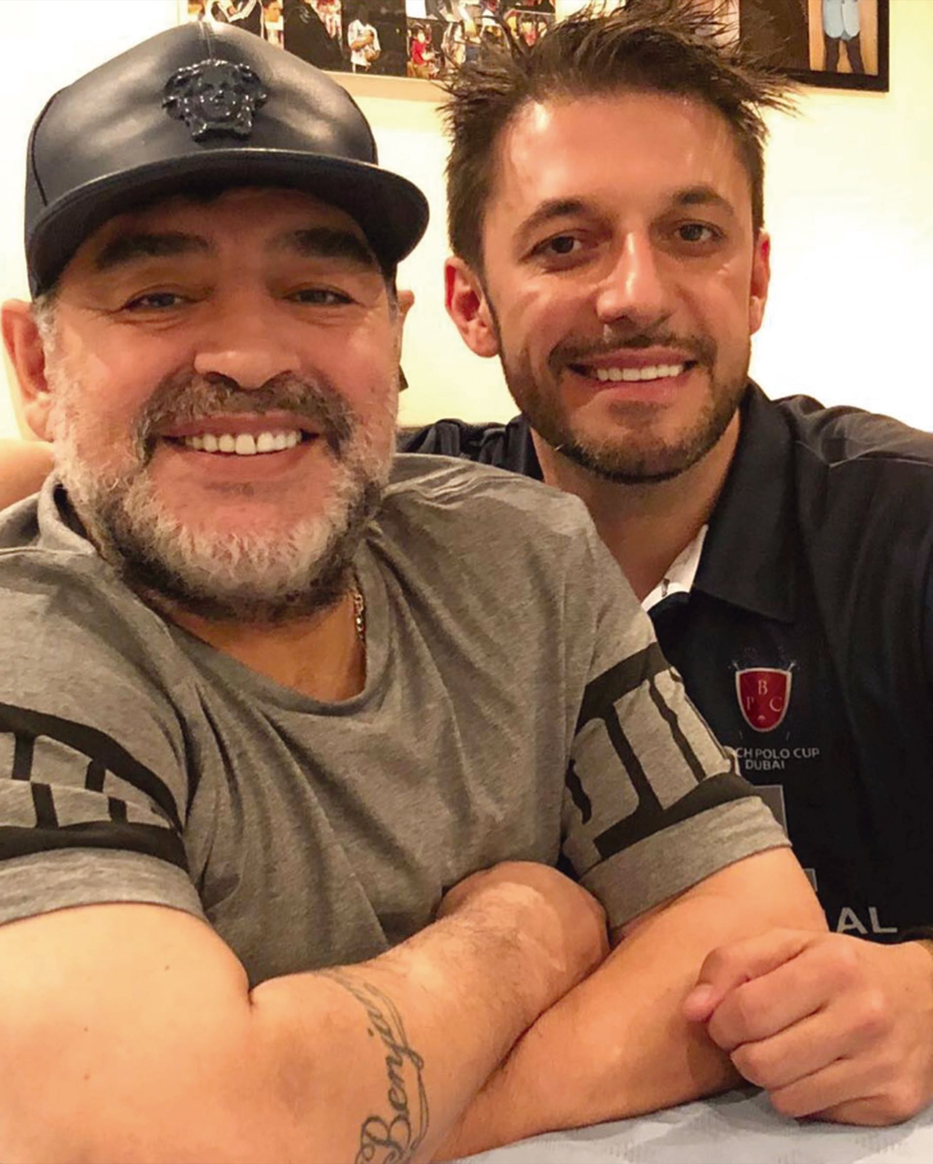Diego Maradona y Matías Morla