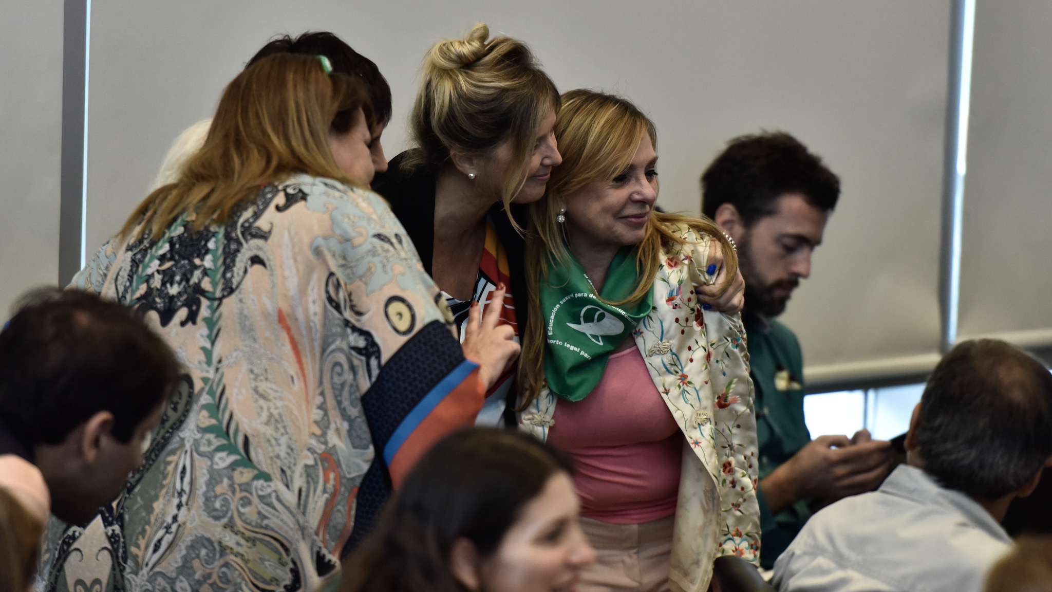 María José Lubertino junto Cristina Álvarez Rodríguez