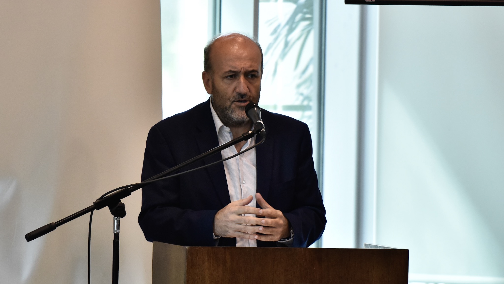 El secretario de Salud Pública de Rosario, Leonardo Caruana