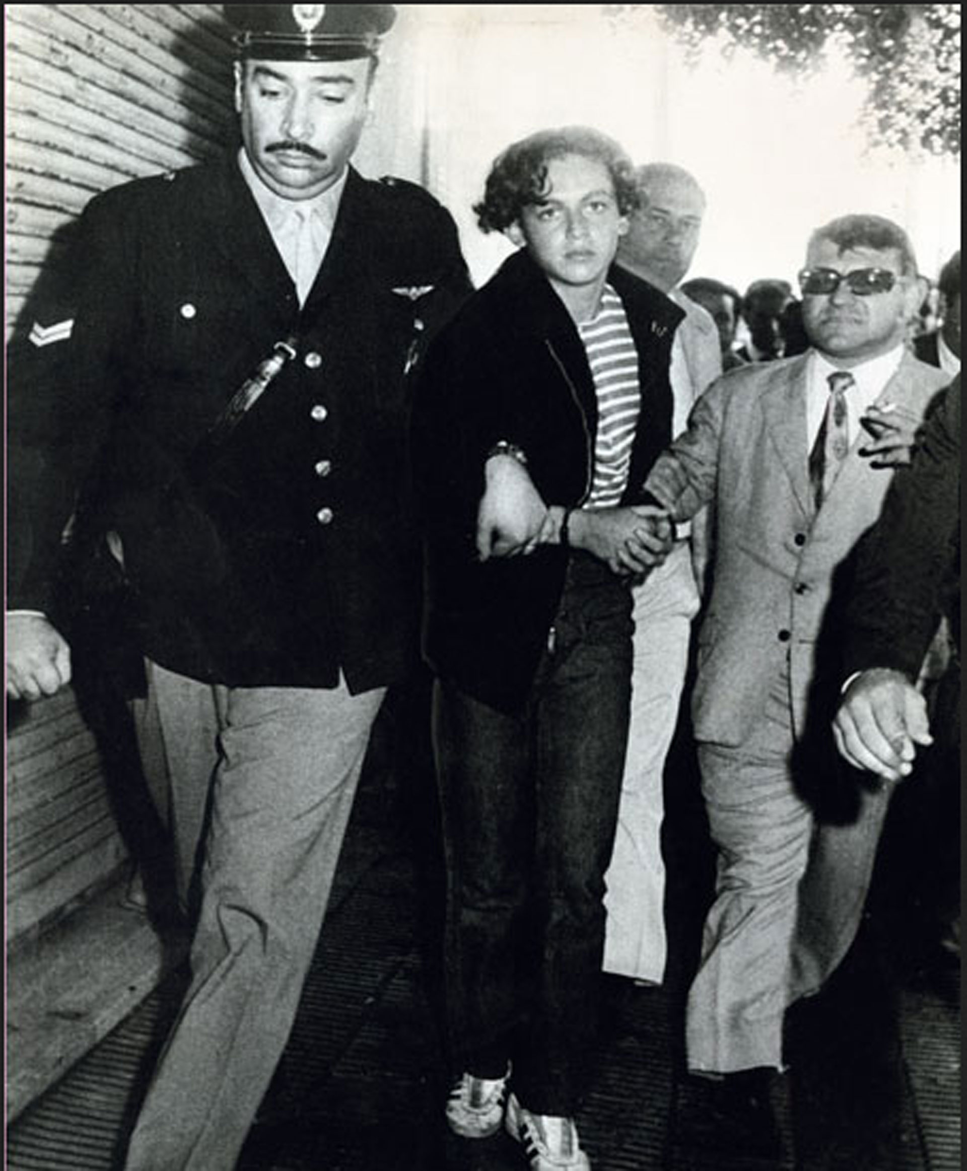 Robledo a sus 20 años, detenido y encarcelado en 1972. A los argentinos les costaba relacionar esa cara angelical con la terrible serie de asesinatos cometidos. (Foto: archivo Gente)