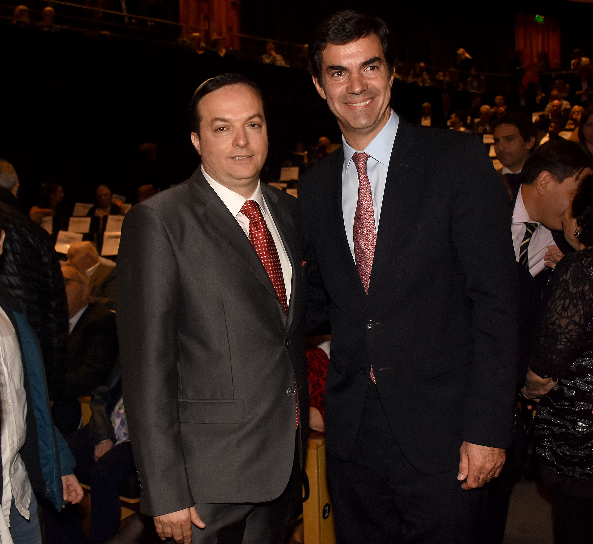 Ariel Cohen Sabban junto al gobernador de Salta, Juan Manuel Urtubey