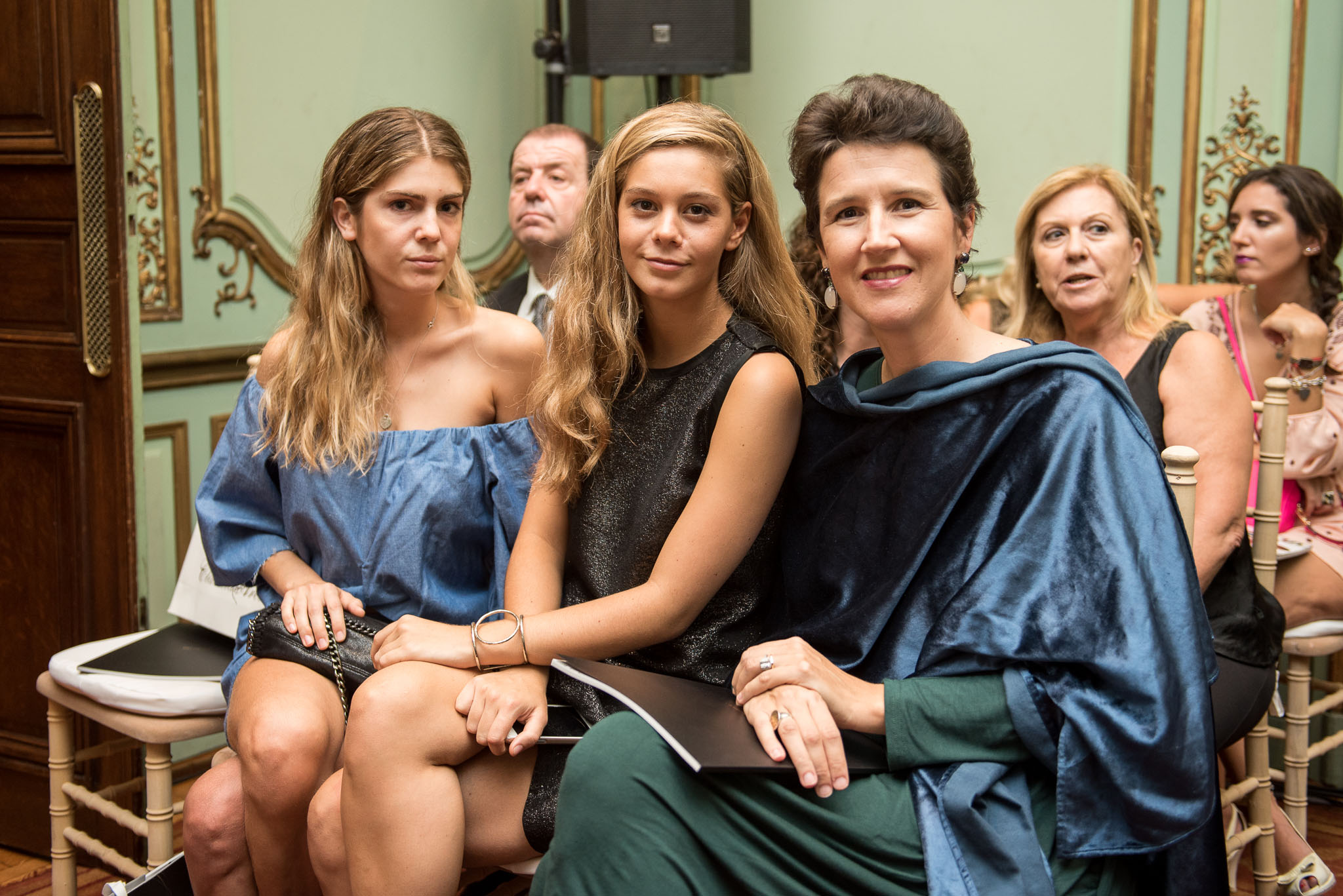 Margarita Cogorno, Milagros Pereda y Sara Fleming
