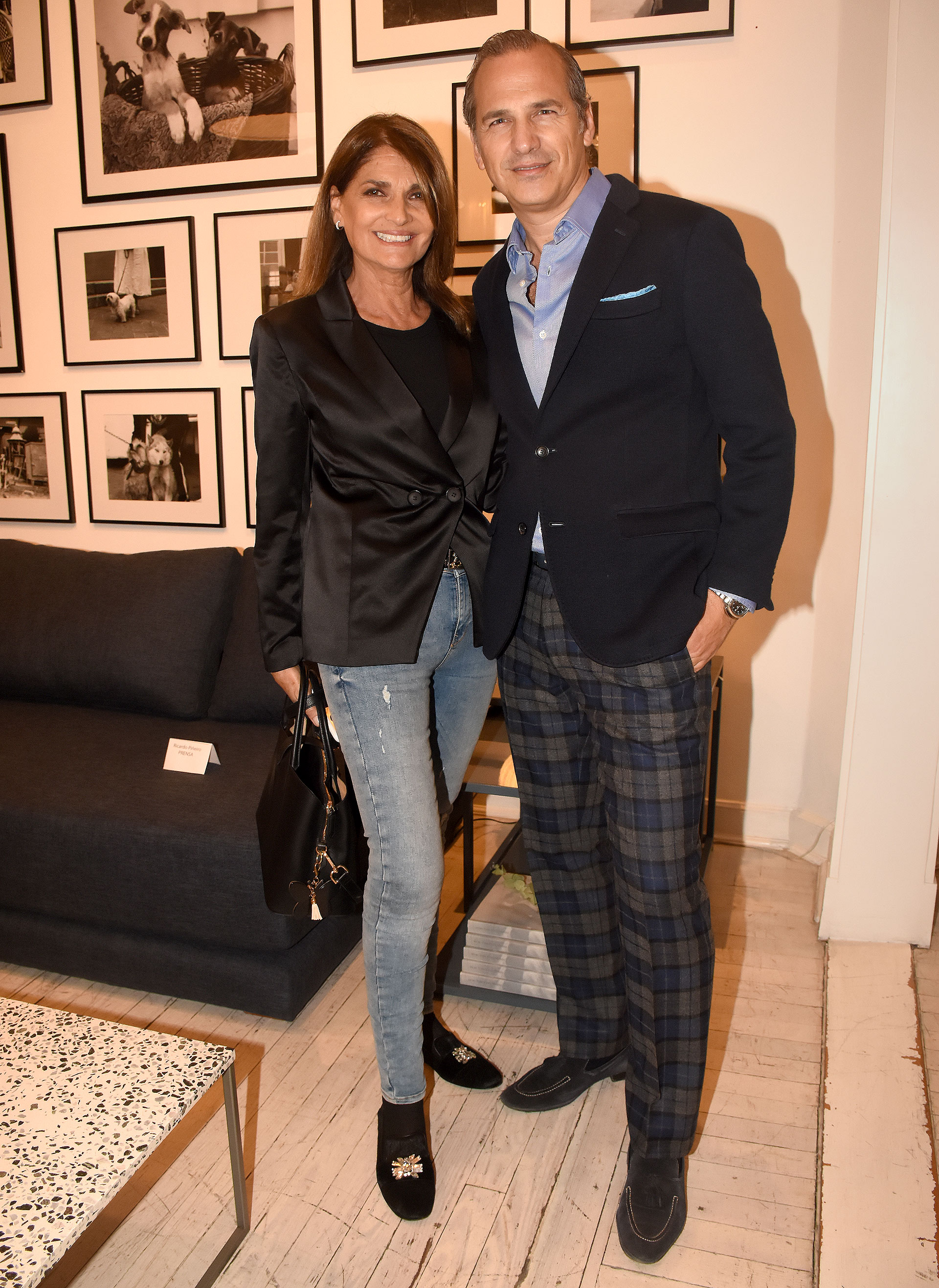 Teresa Calandra y Javier Iturrioz