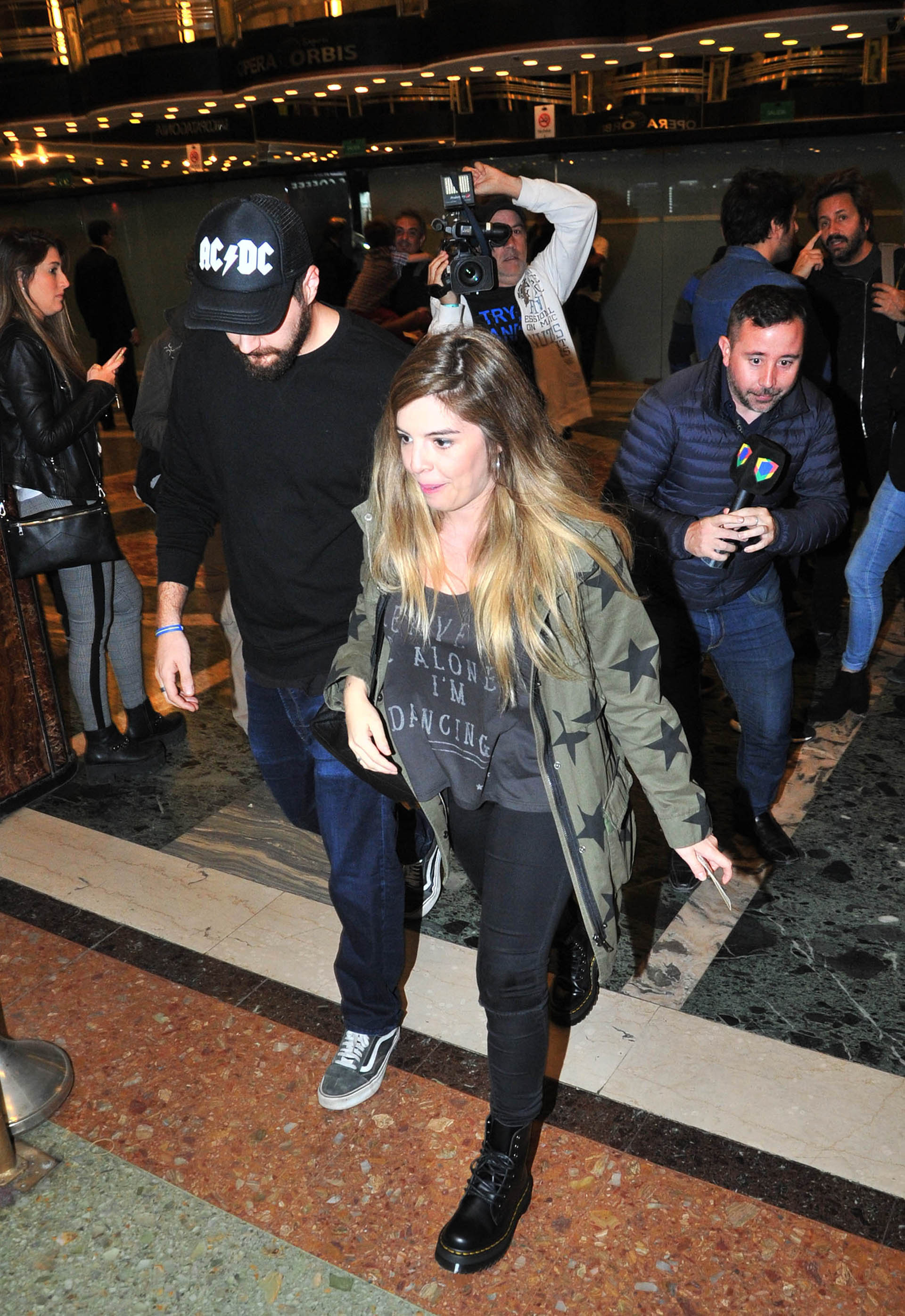 Dalma Maradona y Andrés Caldarelli, por primera vez juntos en público desde su casamiento