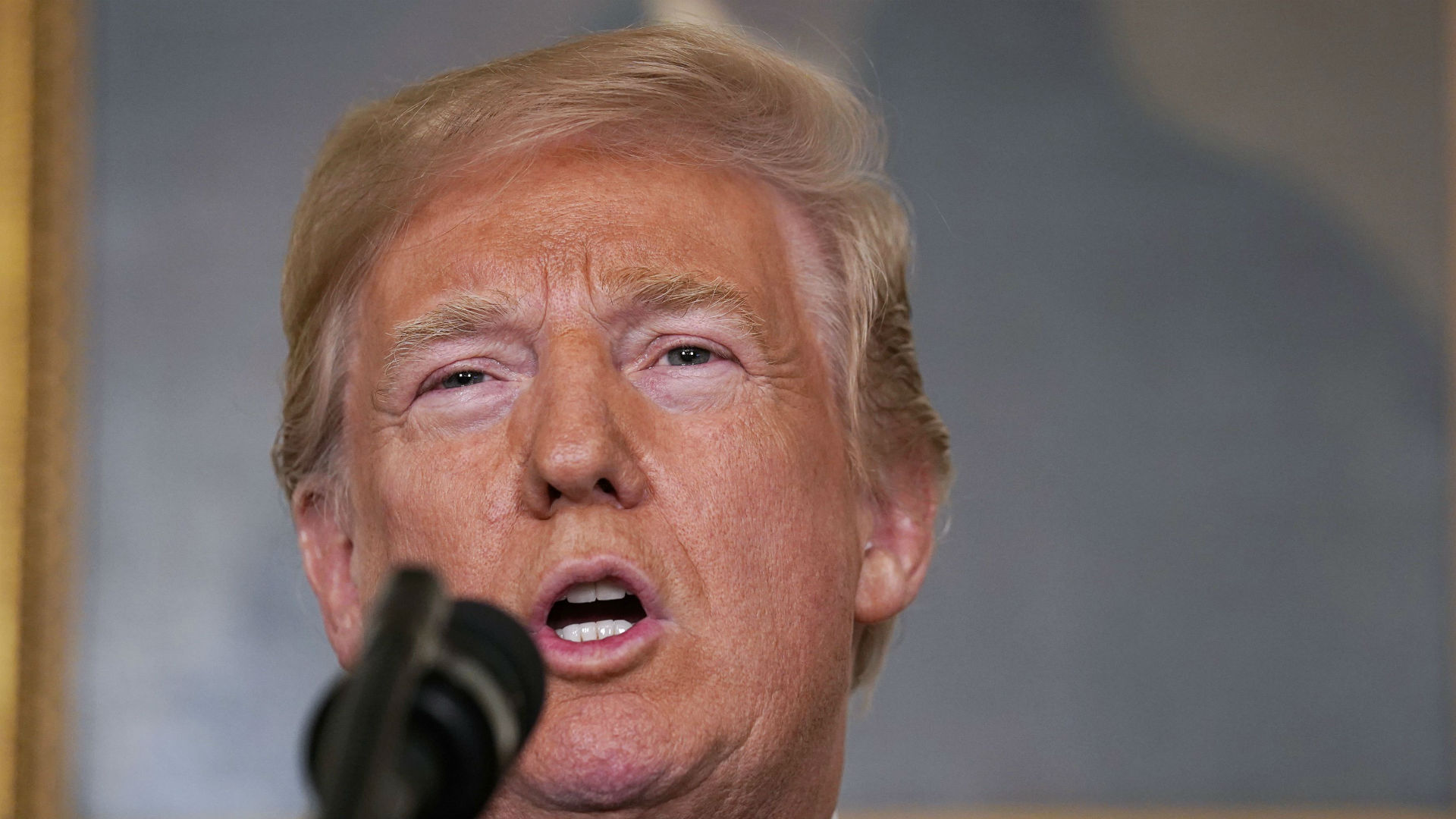 El presidente de EEUU Donald Trump