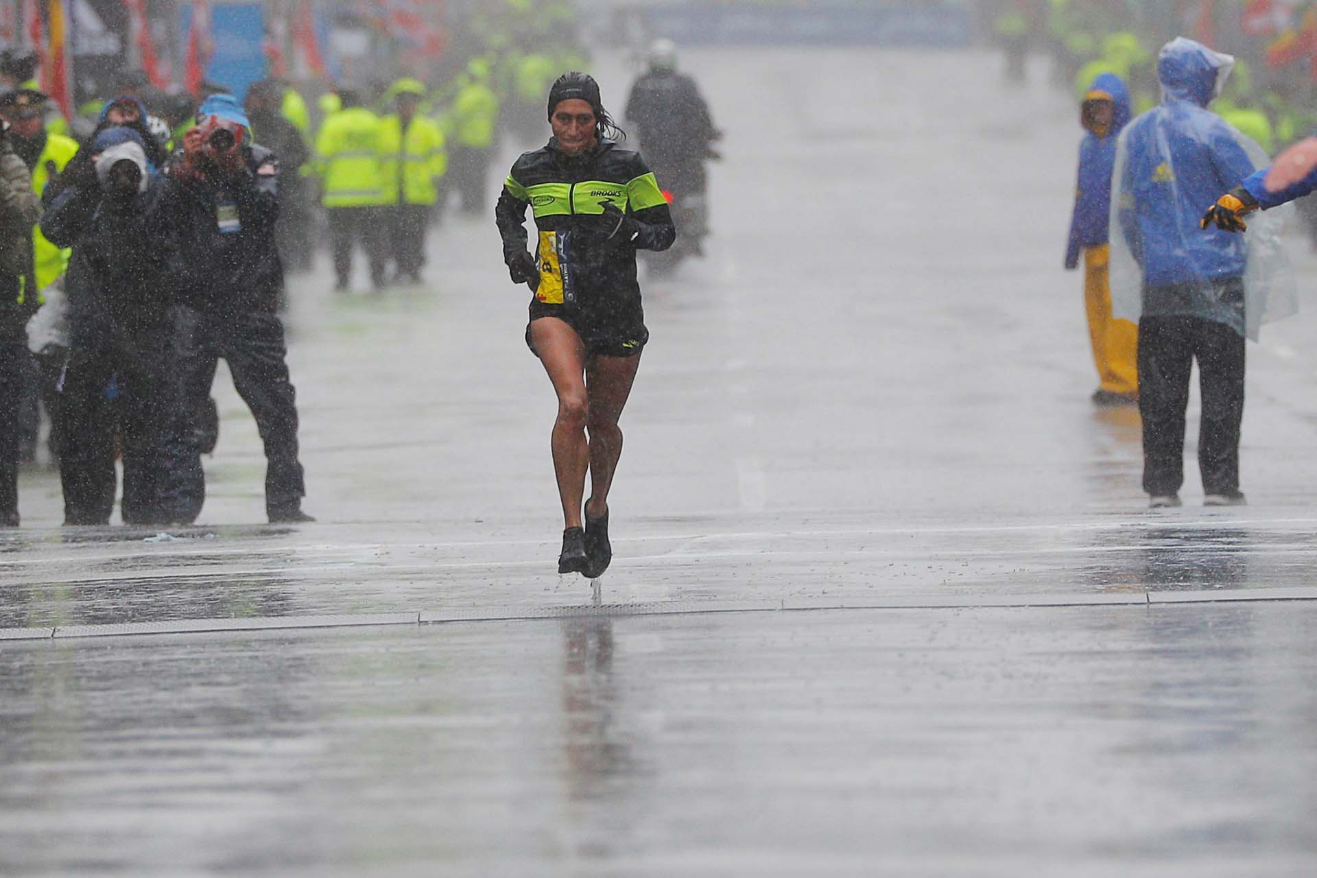 “No tengo palabras para expresar lo que se siente”, declaró Linden al valorar los sentimientos que tenía tras ganar la carrera