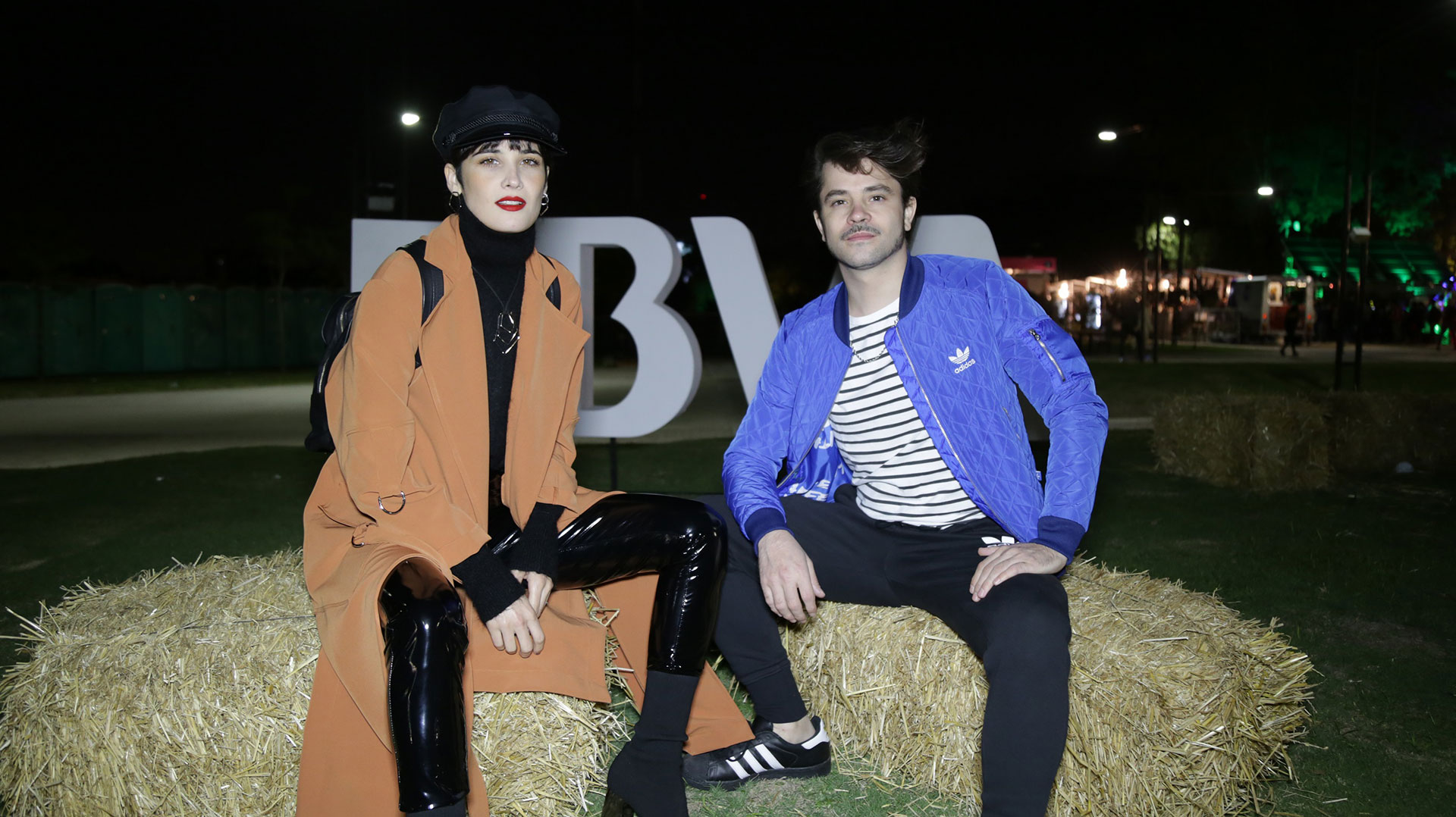 Florencia Torrente y Felipe colombo.
