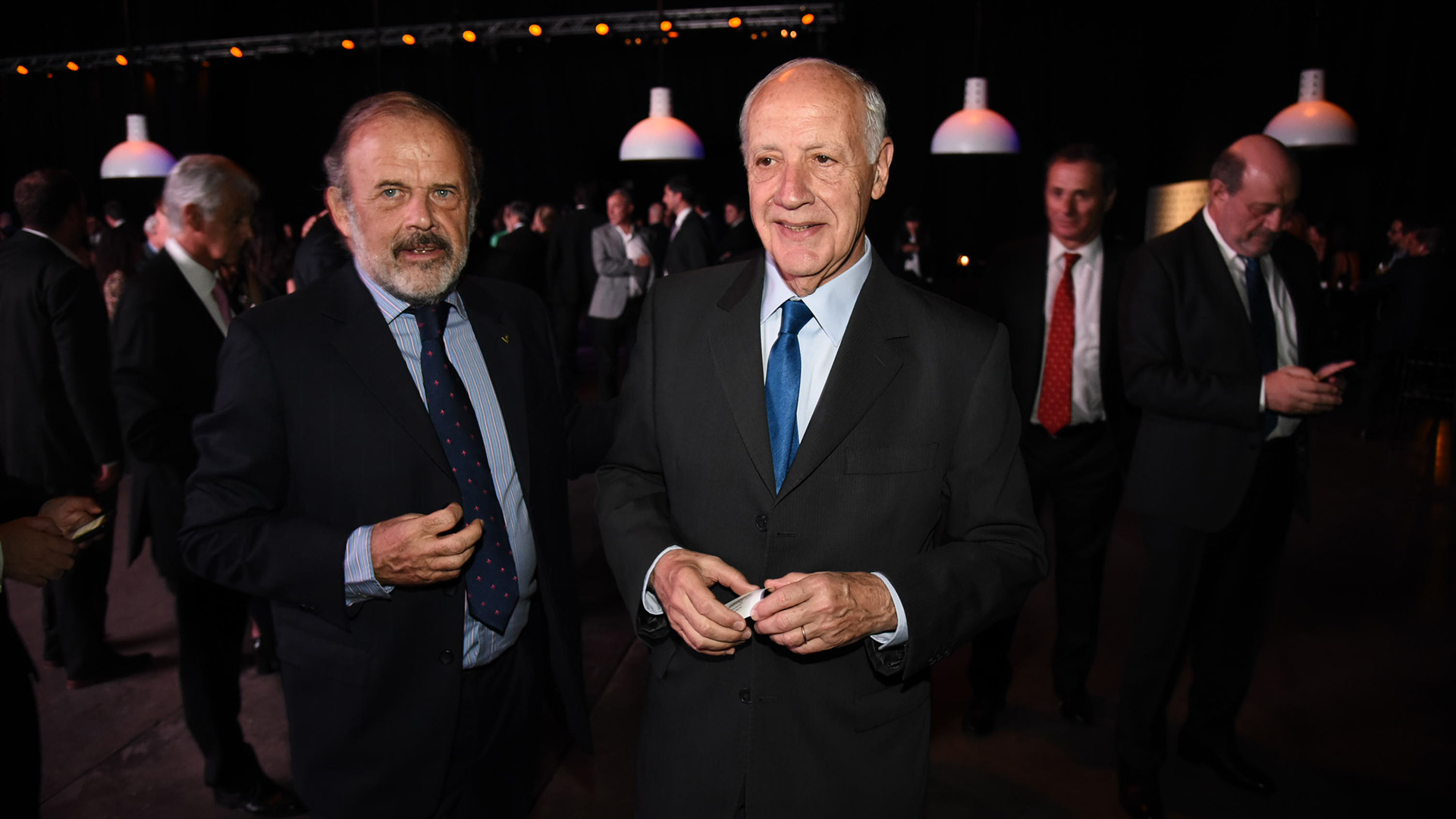 Eduardo Amadeo y Roberto Lavagna