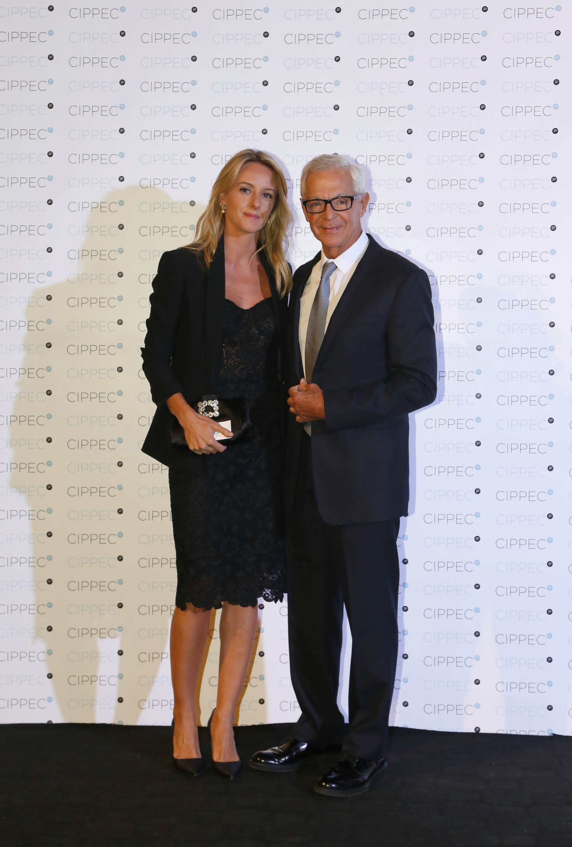 El empresario Eduardo Costantini y Estefanía Daneri