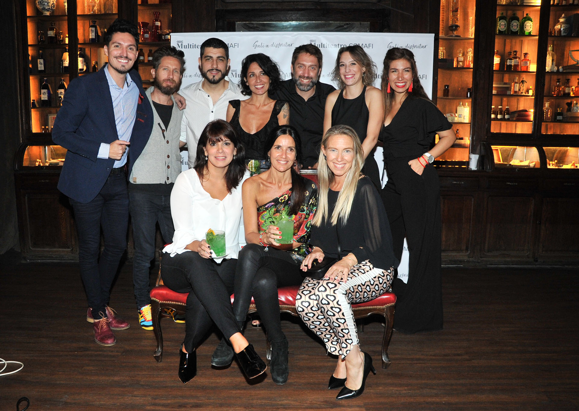 Actores, productores y periodistas disfrutaron de la celebración