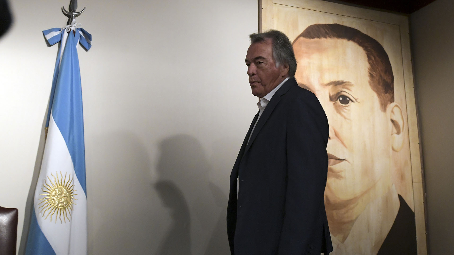 El líder sindical gastronómico Luis Barrionuevo