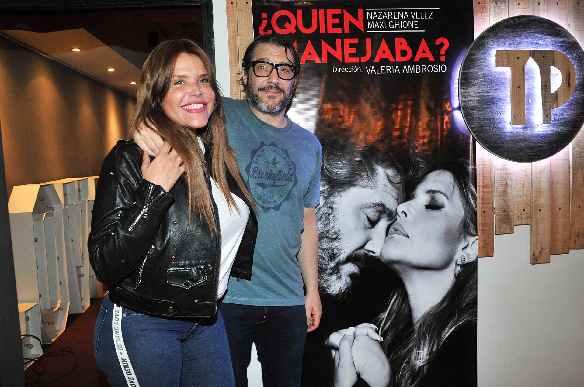Nazarena Vélez y Maxi Ghione, protagonistas del espectáculo