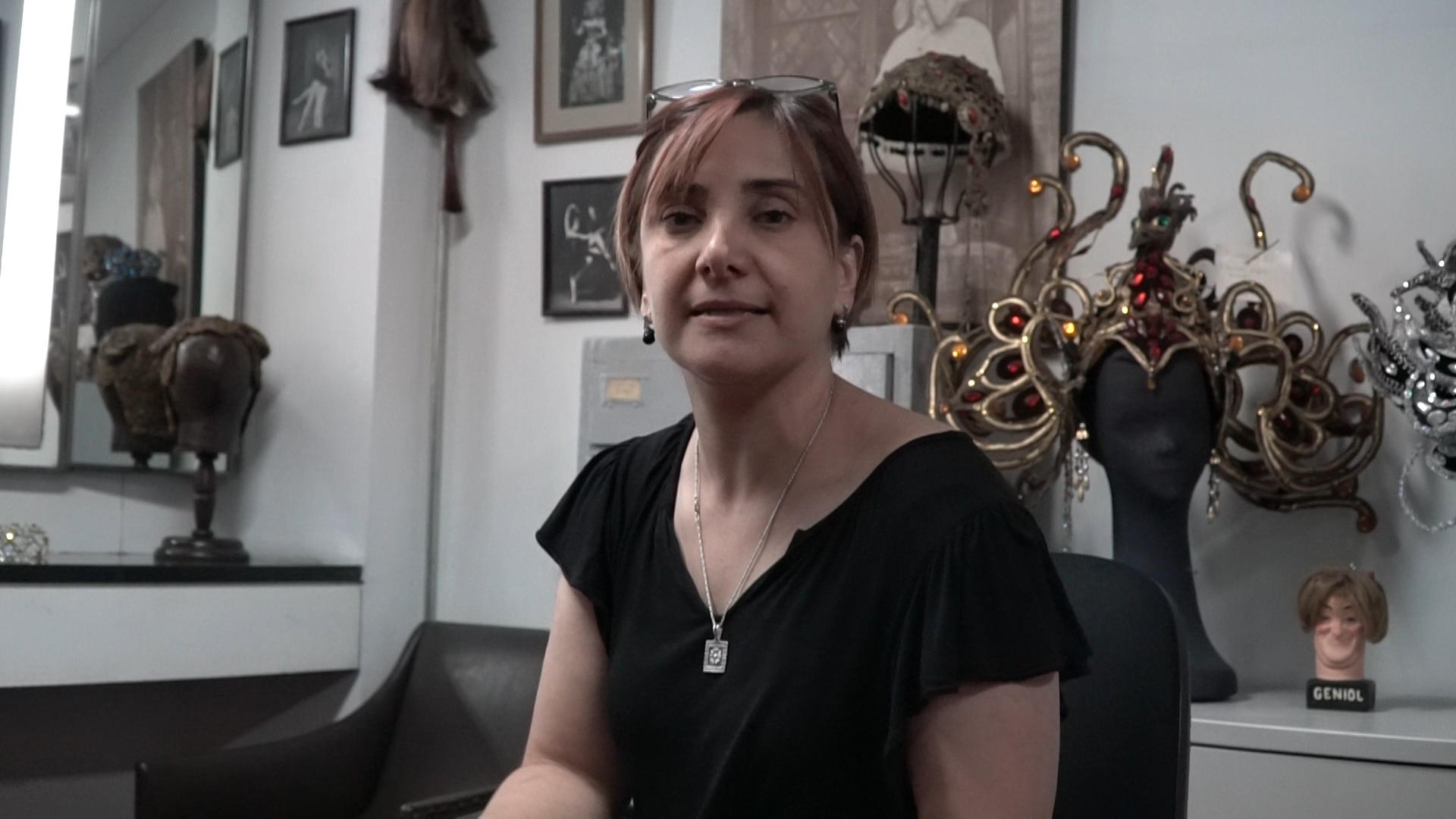 Eugenia Palafox – Jefa de Peluquería y Caracterización del Teatro Colón