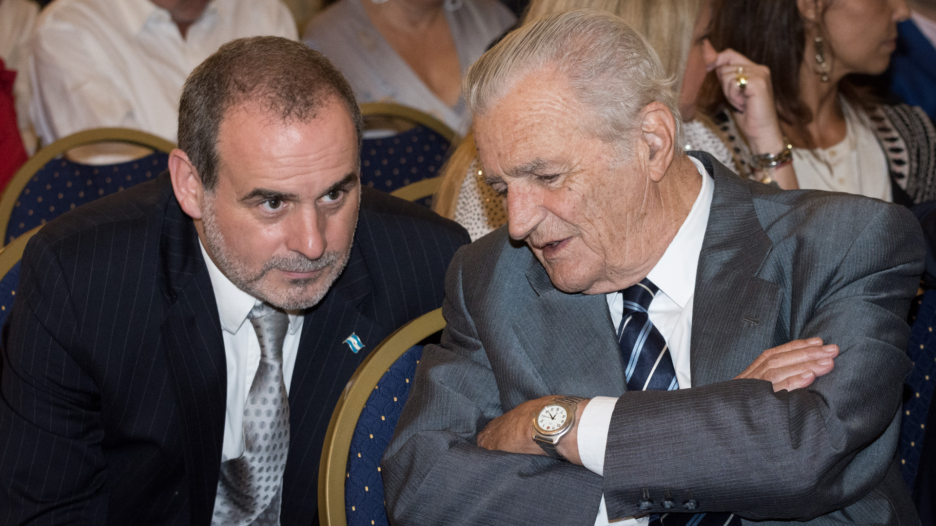 Max Gulmanelli y Santiago de Estrada