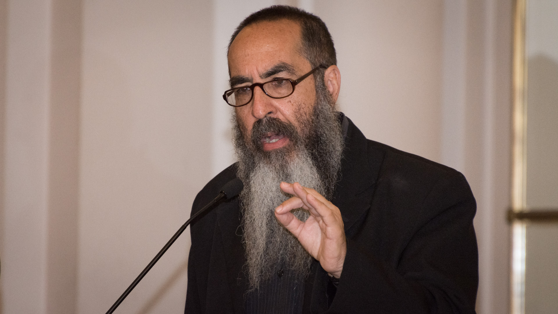 El rabino Daniel Goldman, vicepresidente segundo del Instituto de Diálogo Interreligioso y ya declarado Ciudadano Ilustre