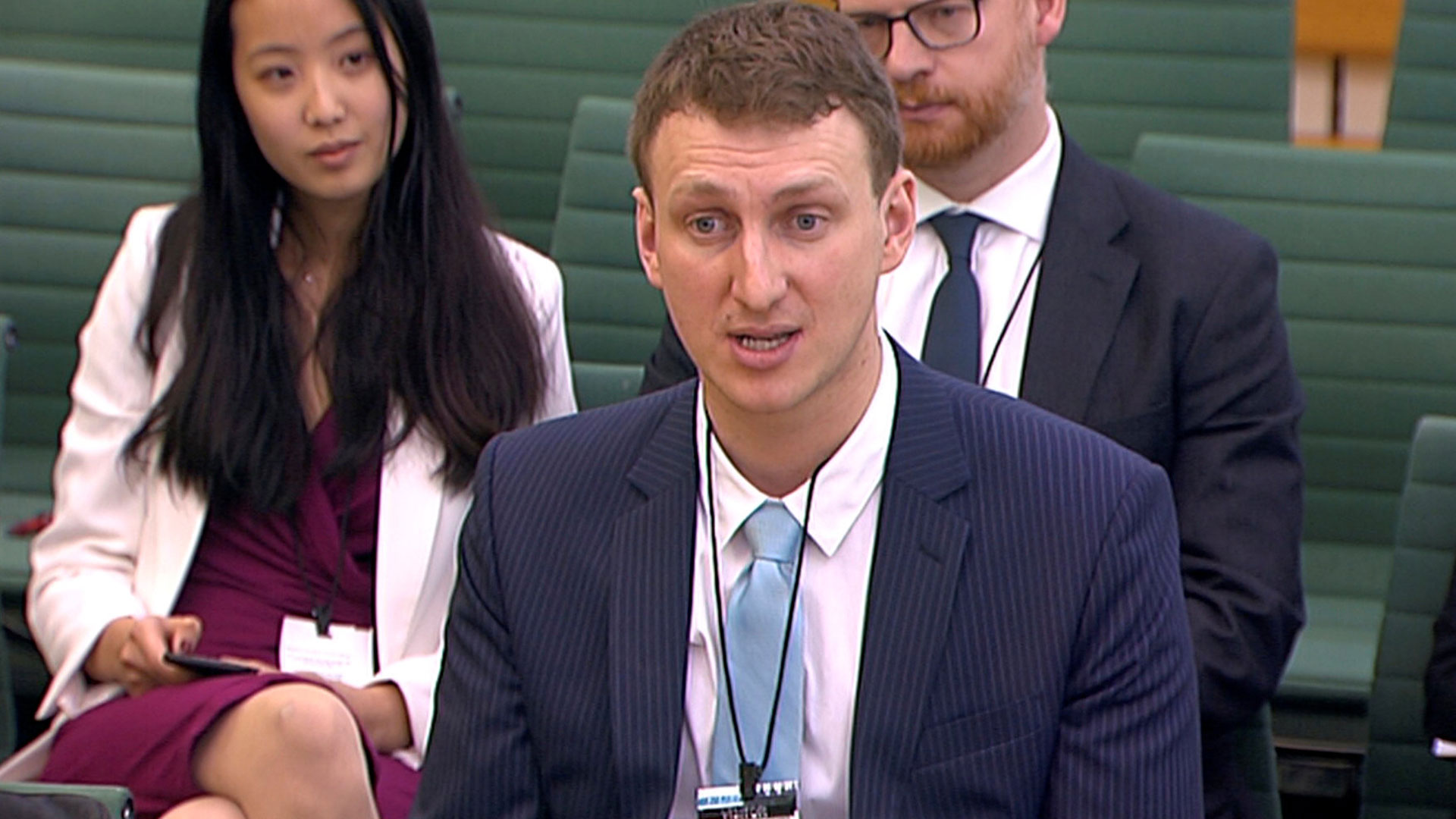Kogan respondió preguntas de los parlamentarios británicos (Reuters)