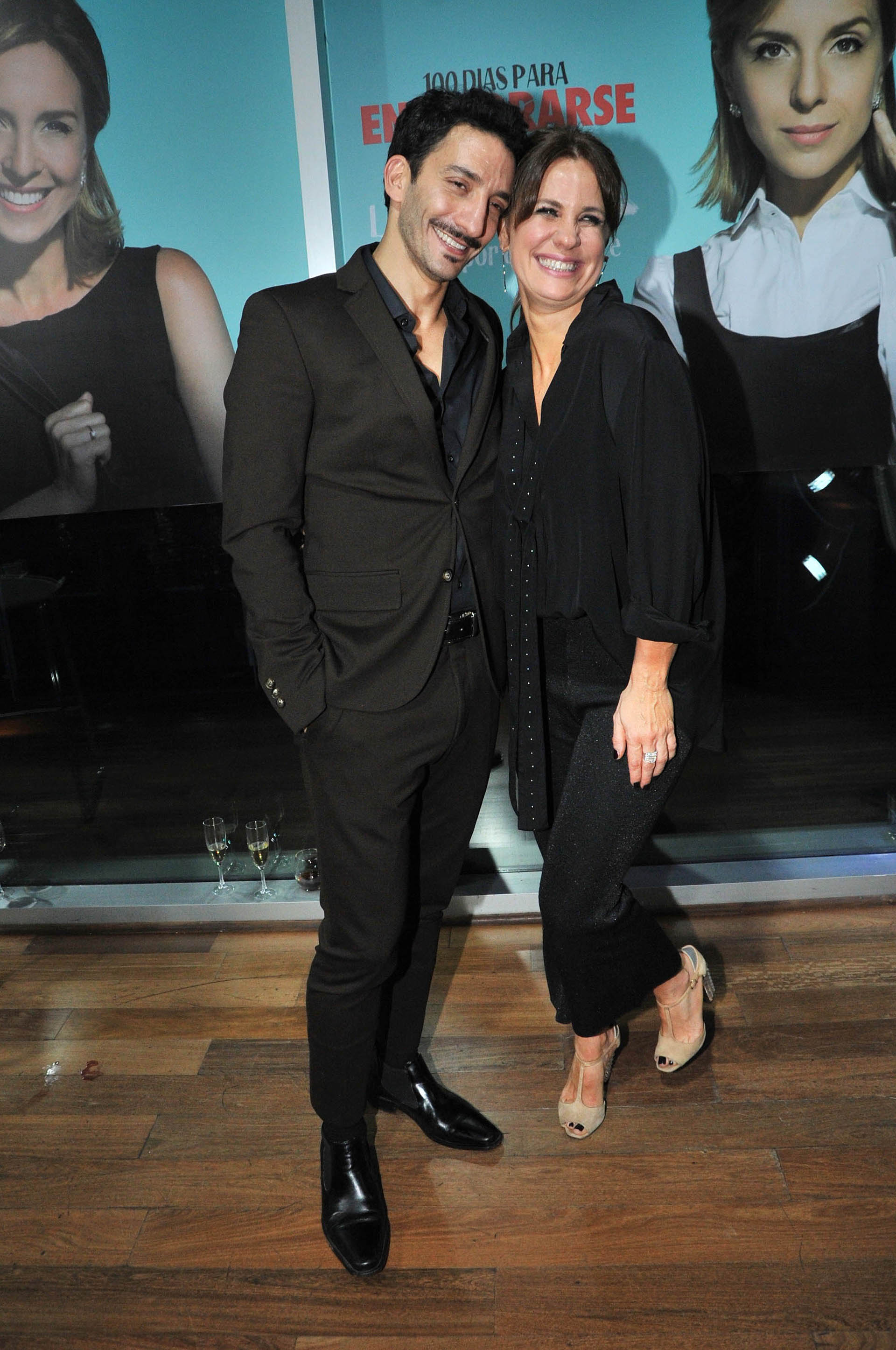 Juan Minujín y Nancy Dupláa