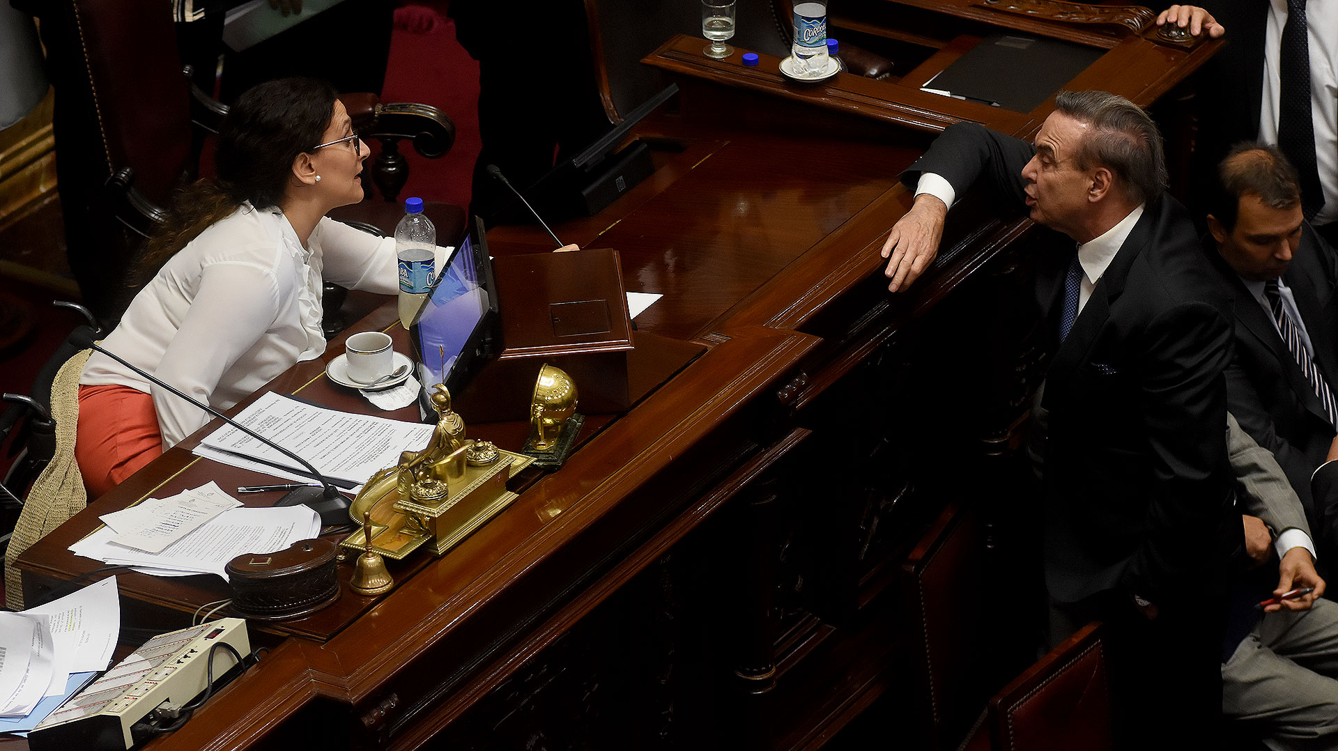 Gabriela Michetti y Miguel Pichetto (Nicolás Stulberg)