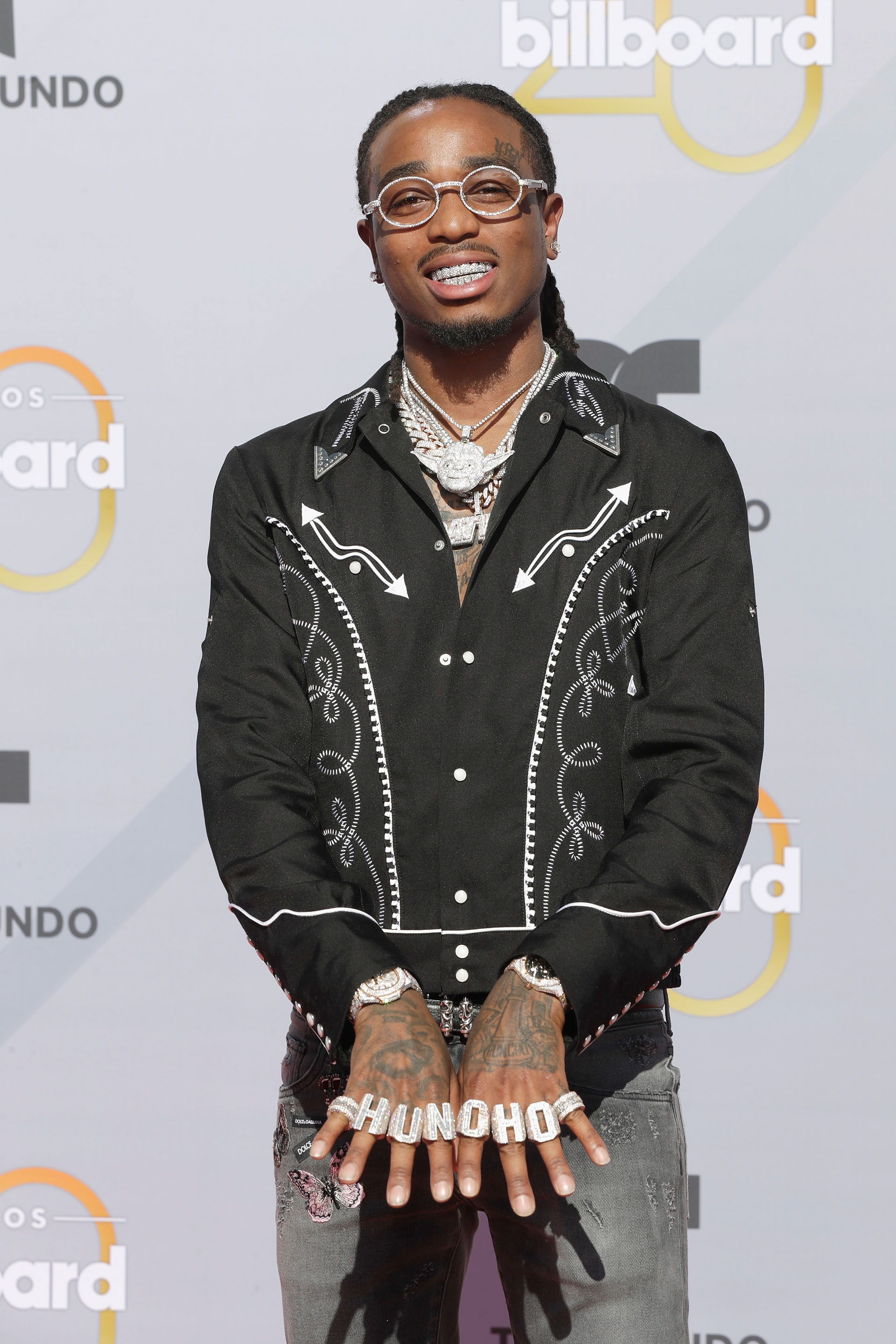 Quavo attends (Foto: Isaac Brekken/Getty Images/AFP)