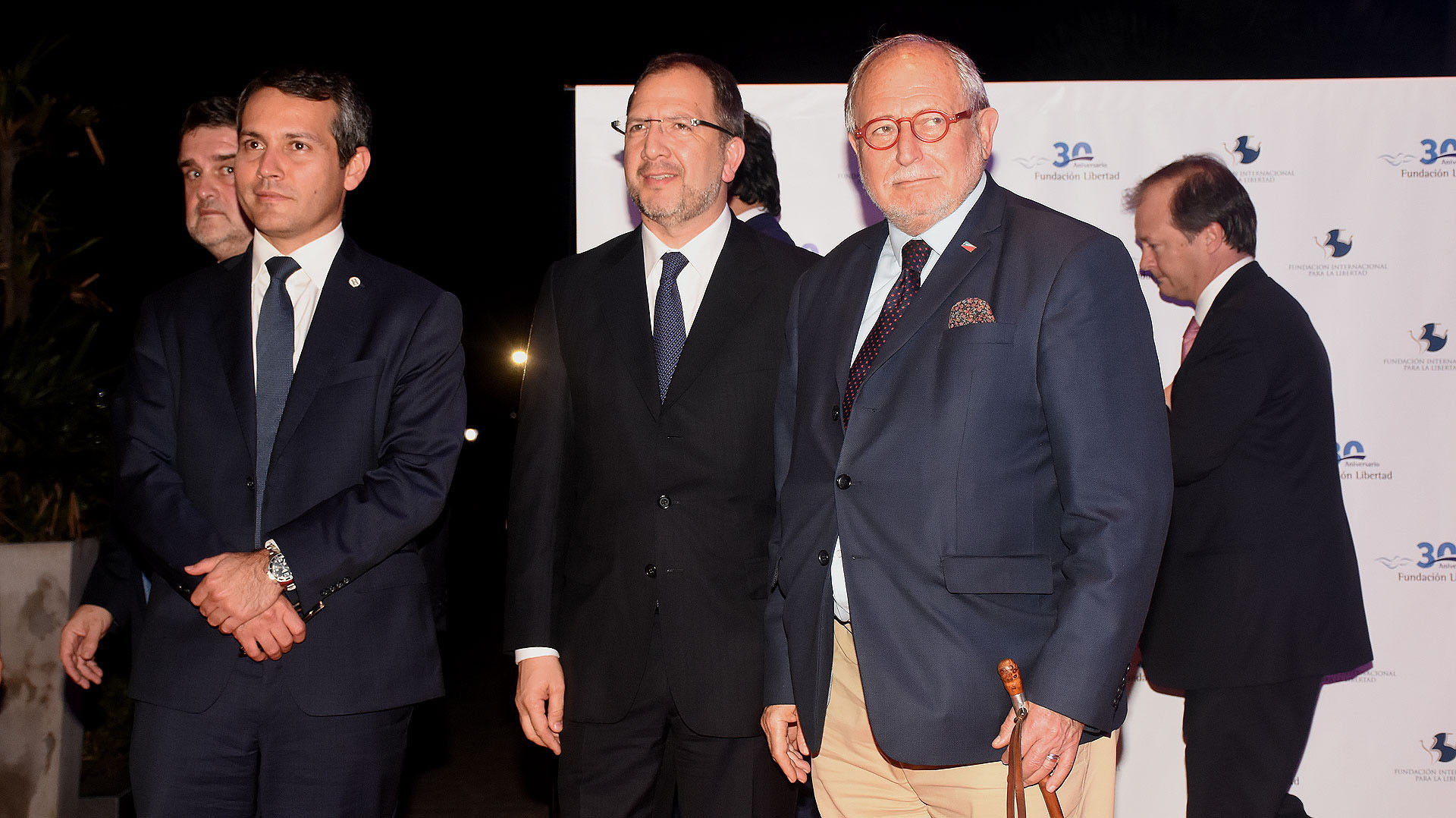 Fabian Perechodnik y el embajador argentino en China, Diego Guelar