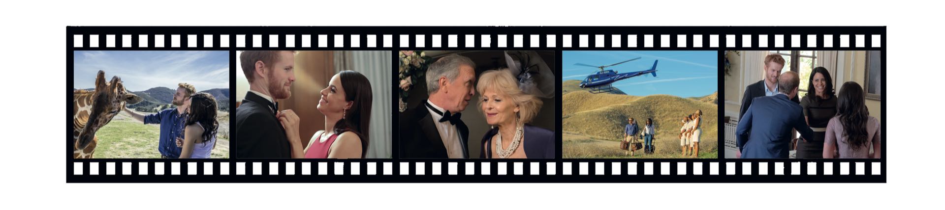 Imágenes del film ‘Meghan & Harry, una historia de amor real’