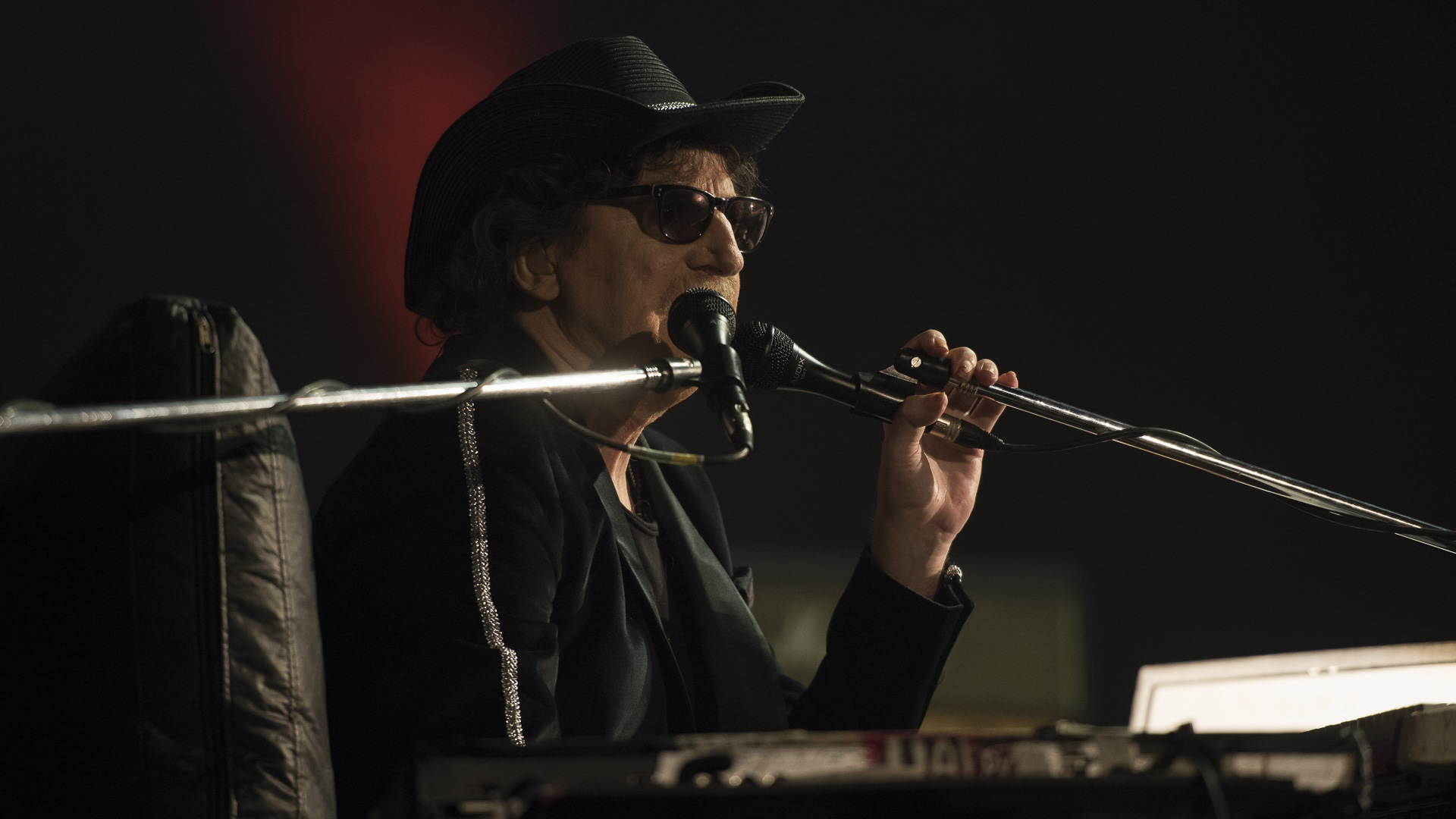 Charly realizó una gran presentación este lunes