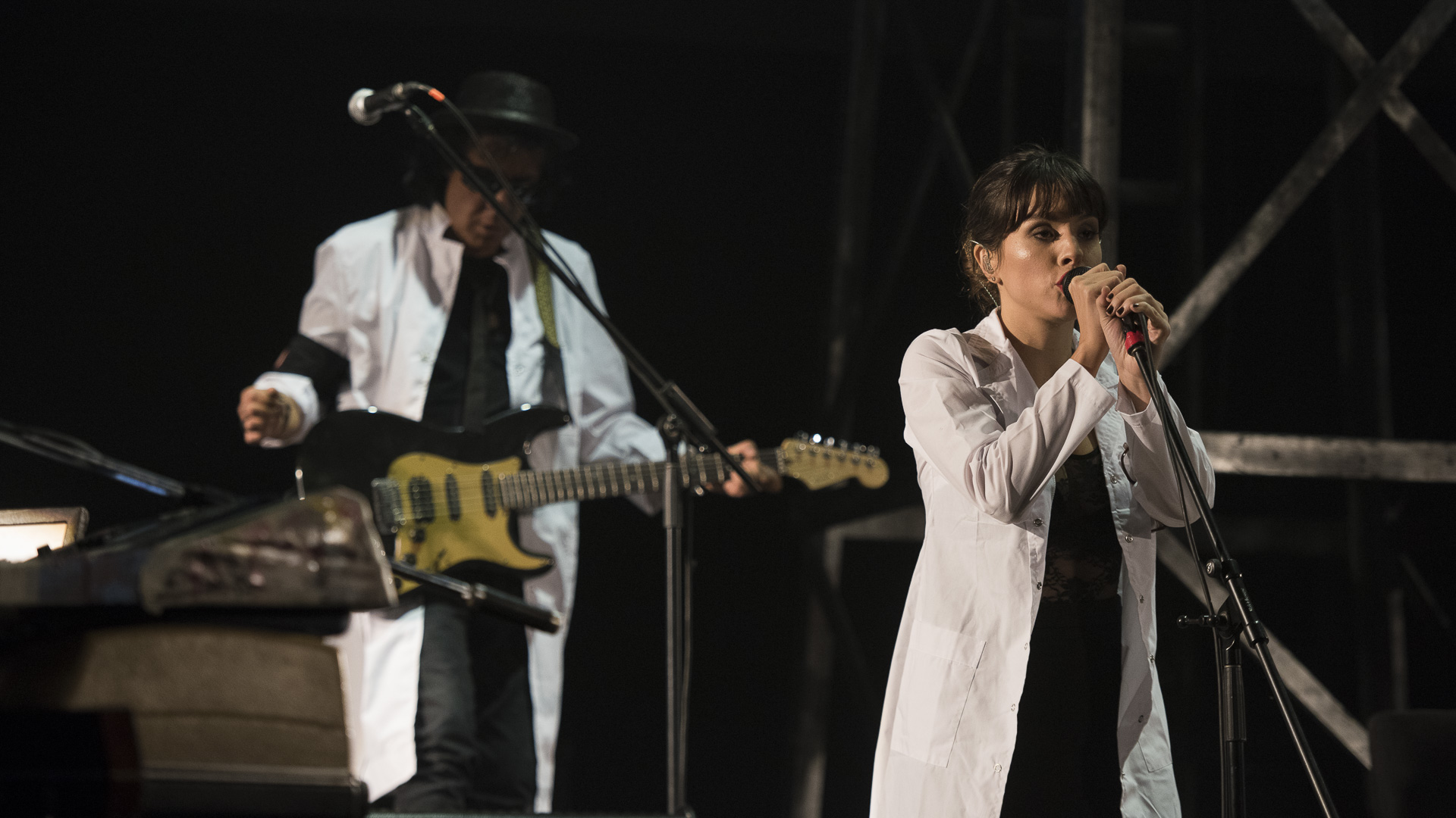 Rosario Ortega, hija de su amigo “Palito”, le puso su voz al show
