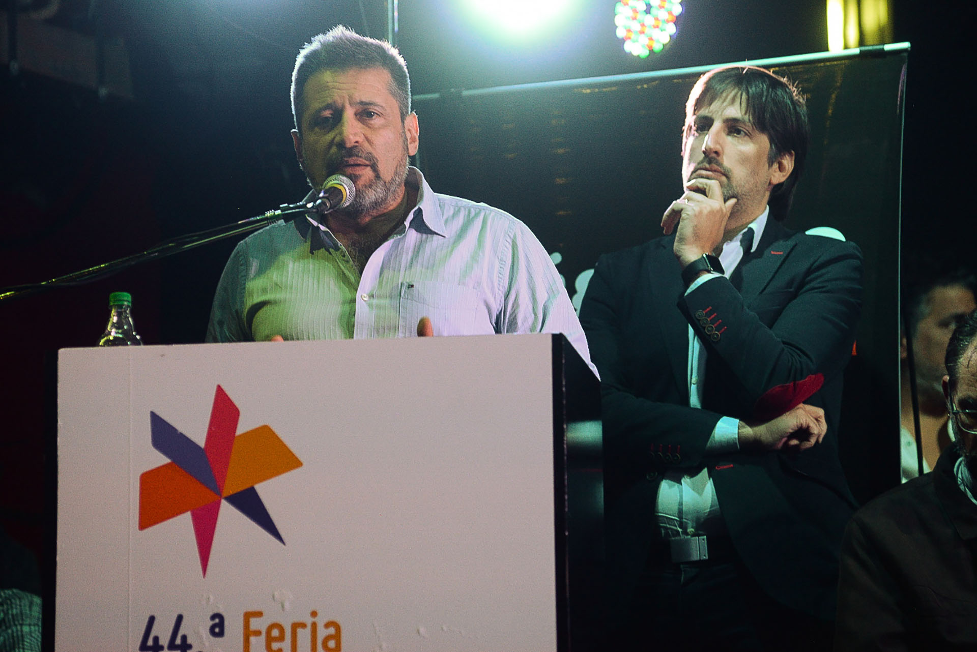 Santa María habla, y el rector de la UMET Nicolás Trotta escucha