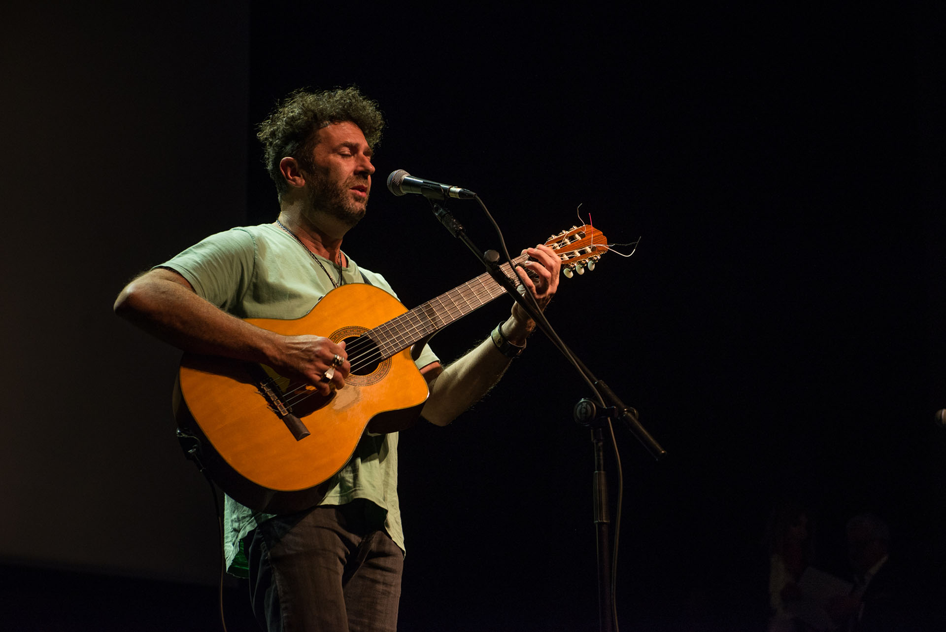 El cantante Palo Pandolfo