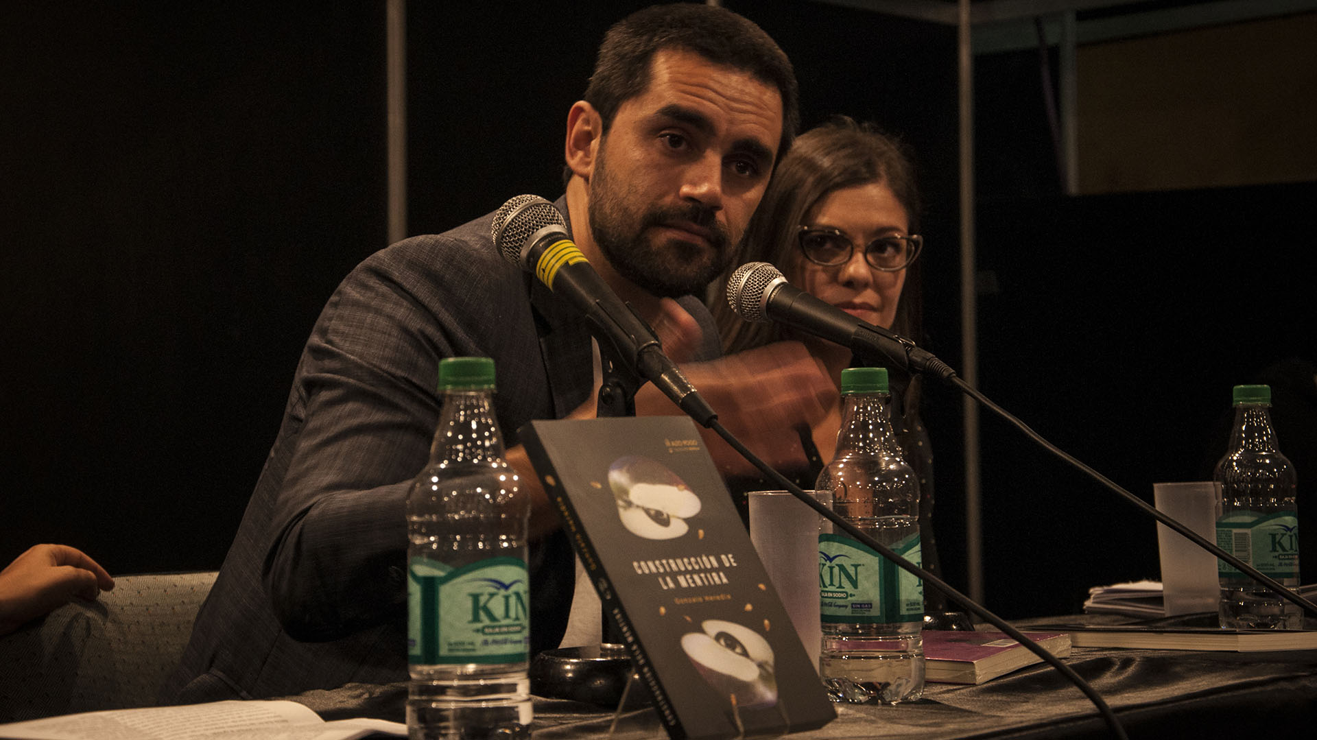 Gonzalo Heredia en la Sala Carlos Gorostiza del Pabellón Amarillo