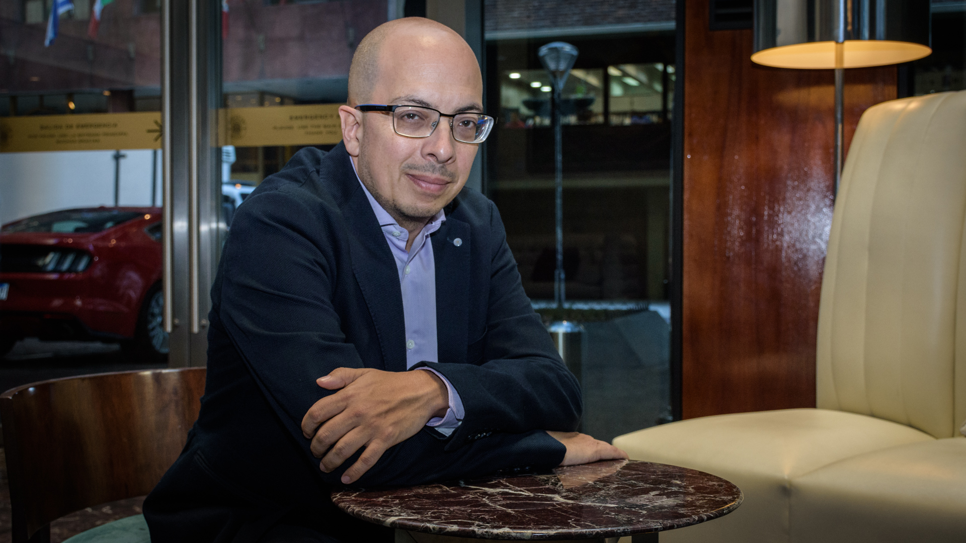 El escritor mexicano Jorge Volpi (Martín Rosenzveig)