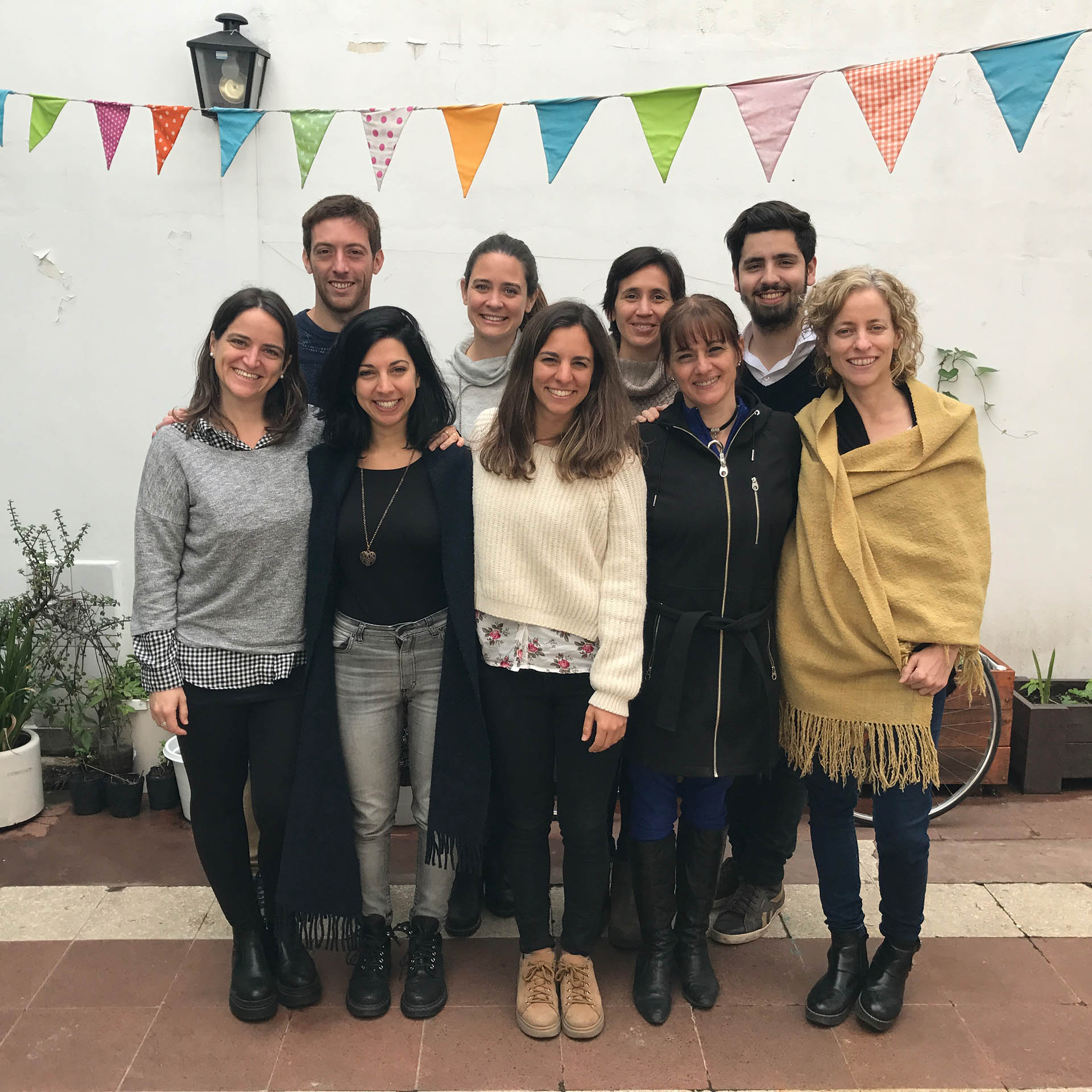 El equipo completo de Ashoka Argentina, Uruguay y Paraguay en sus oficinas en Buenos Aires