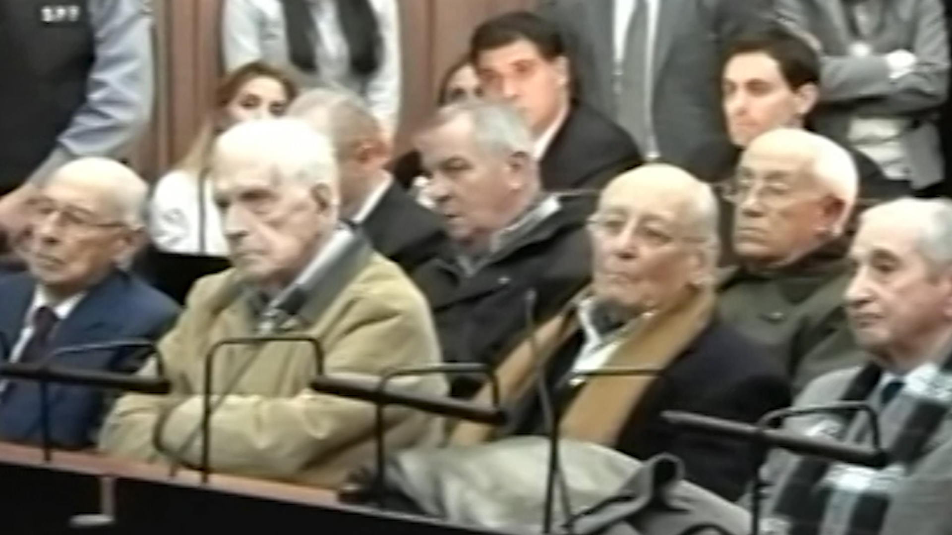 Los comandantes de las Juntas Militares de la dictadura