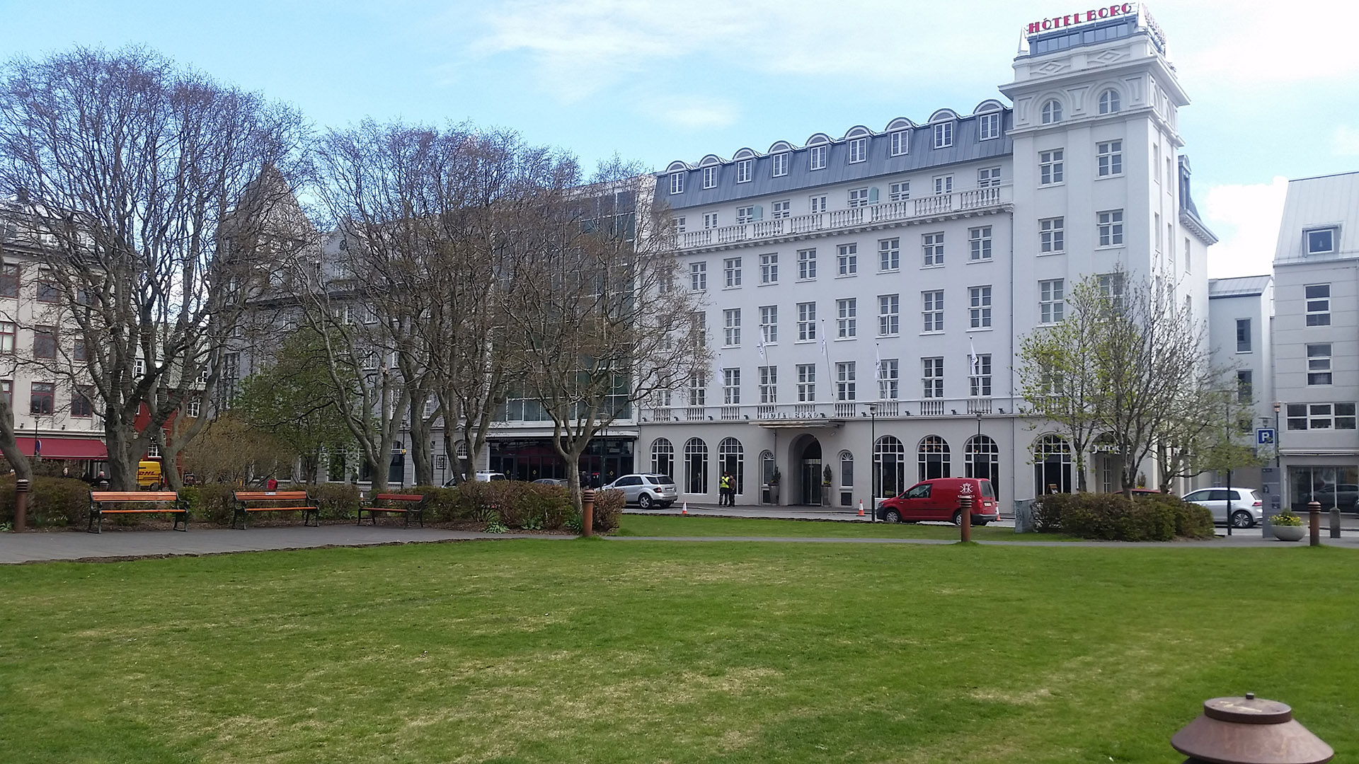 Hotel Beorg, el más antiguo de Reykiaavik