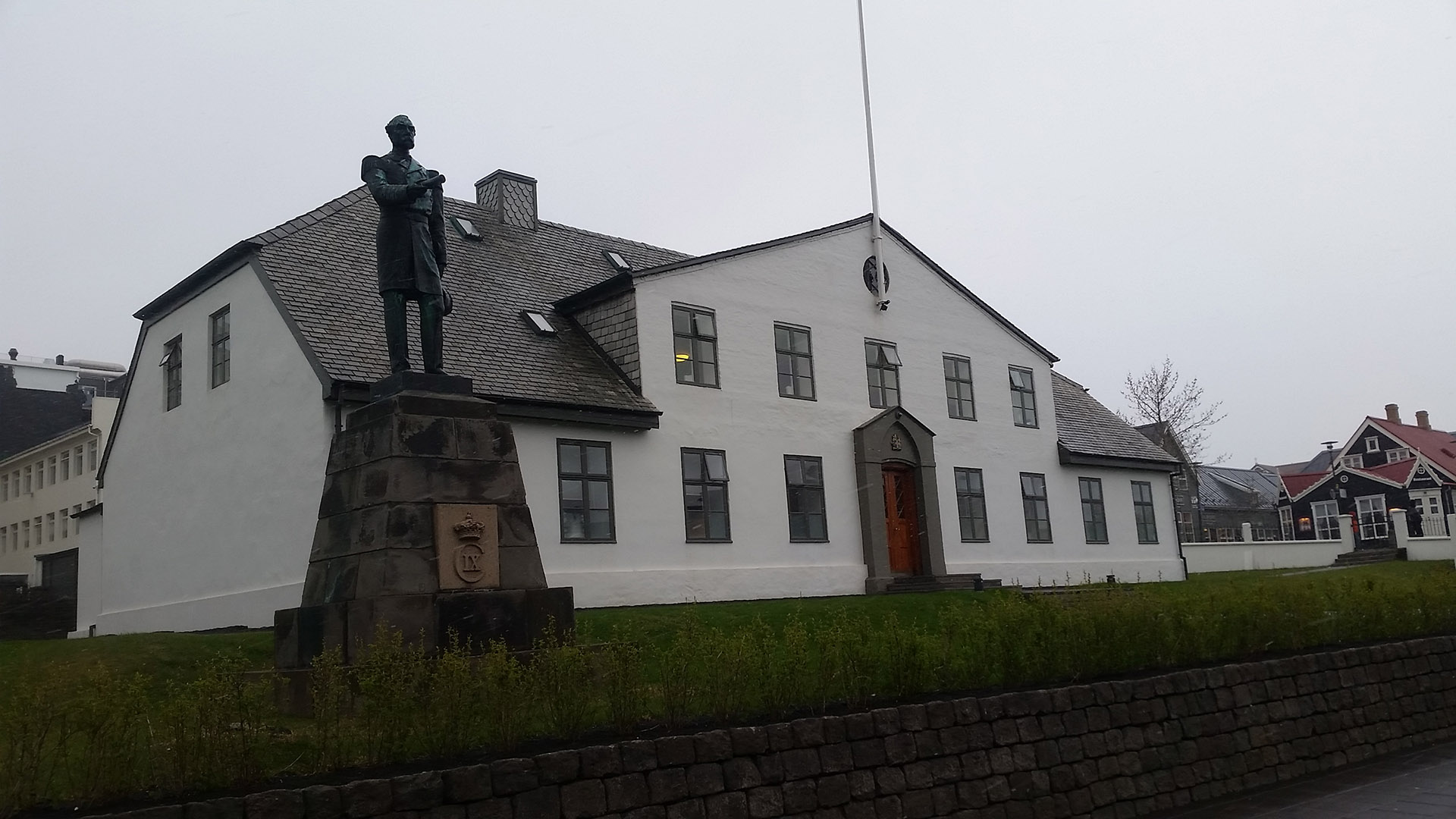 La casa de gobierno de Islandia