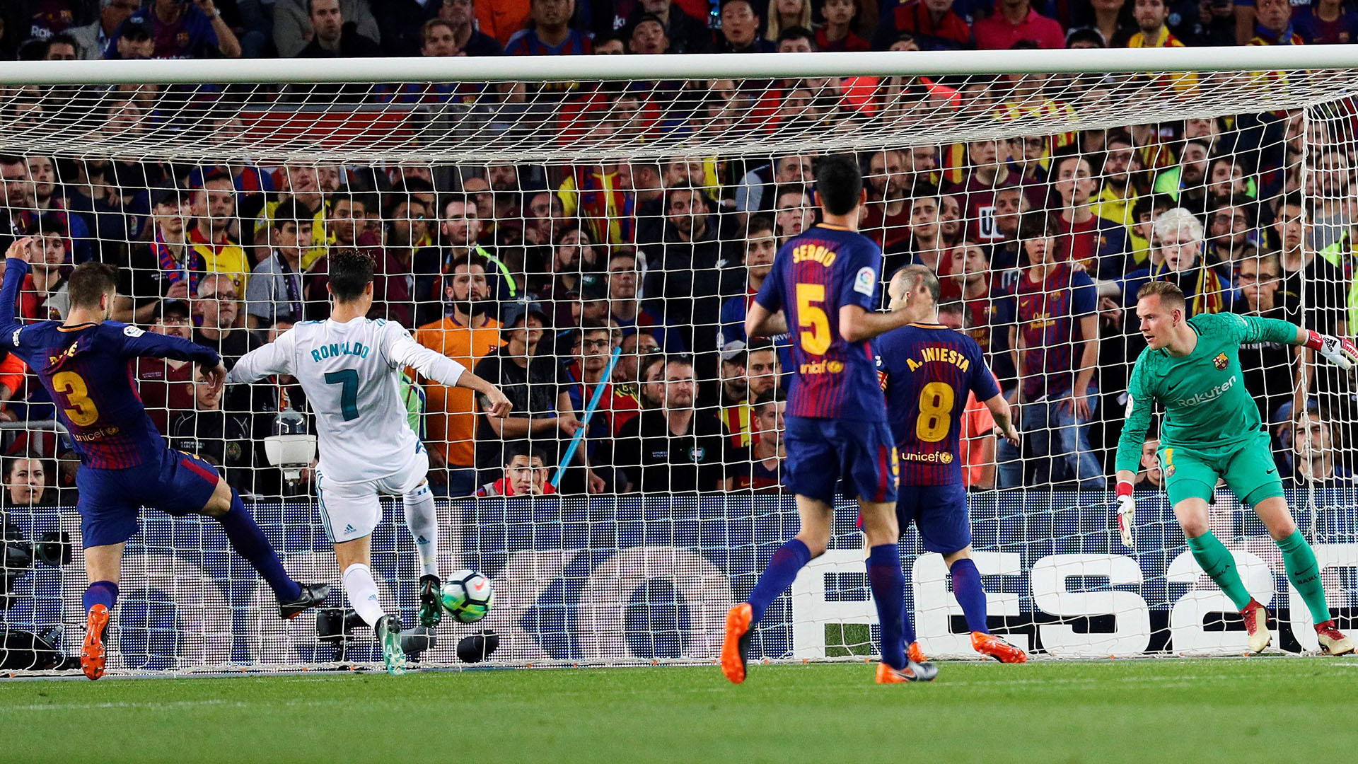 El portugués Cristiano Ronaldo marcó el 1-1 (Foto: EFE)
