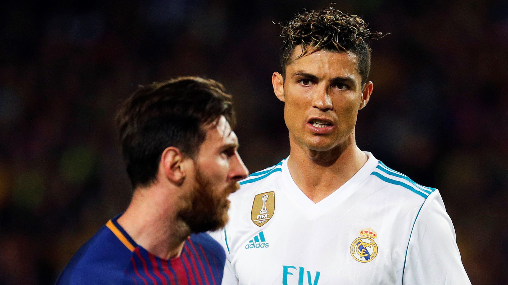Messi y Cristiano Ronaldo (Fotos: EFE)