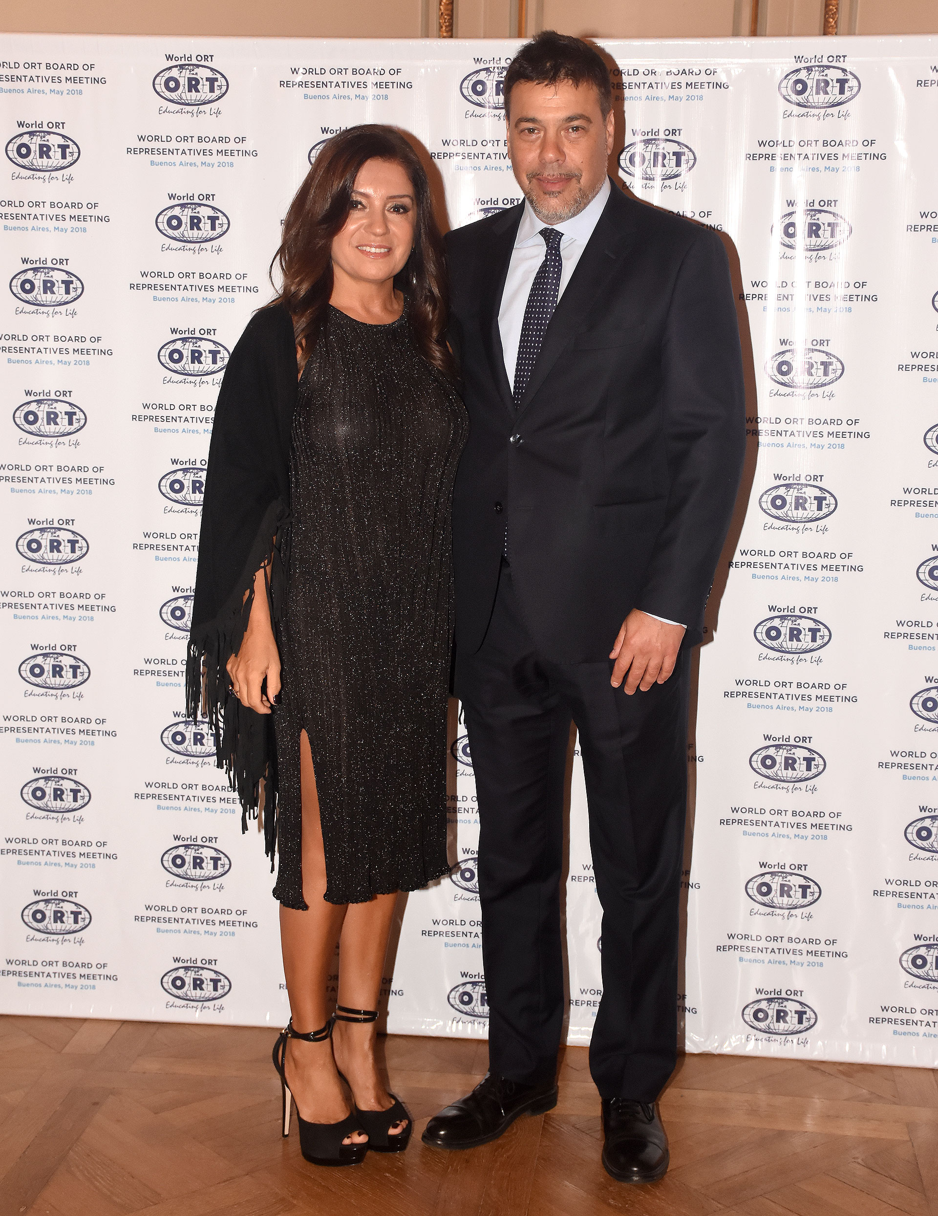 Darío Werthein junto a su esposa Cecilia