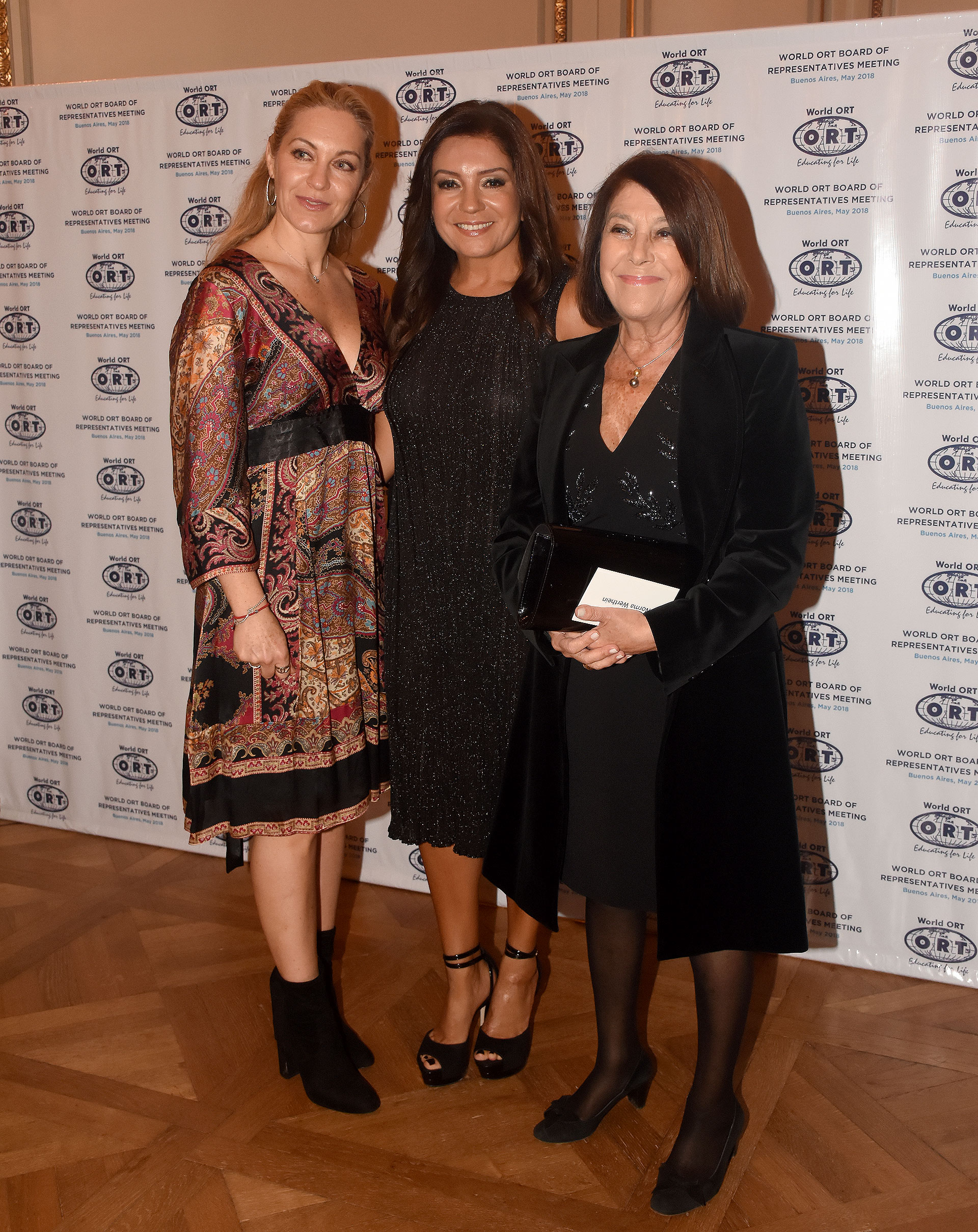Monica Kozolovsky de Merikanskas, Cecilia Nobili y Norma G. de Werthein