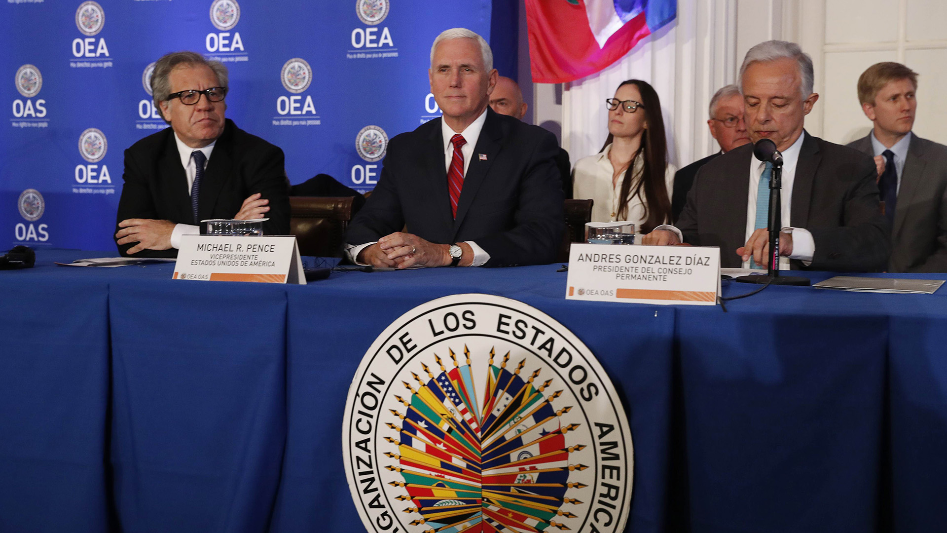 Almagro cuenta con un fuerte apoyo entre la mayoría de los miembros de la OEA para seguir al frente del organismo internacional (REUTERS/Kevin Lamarque)