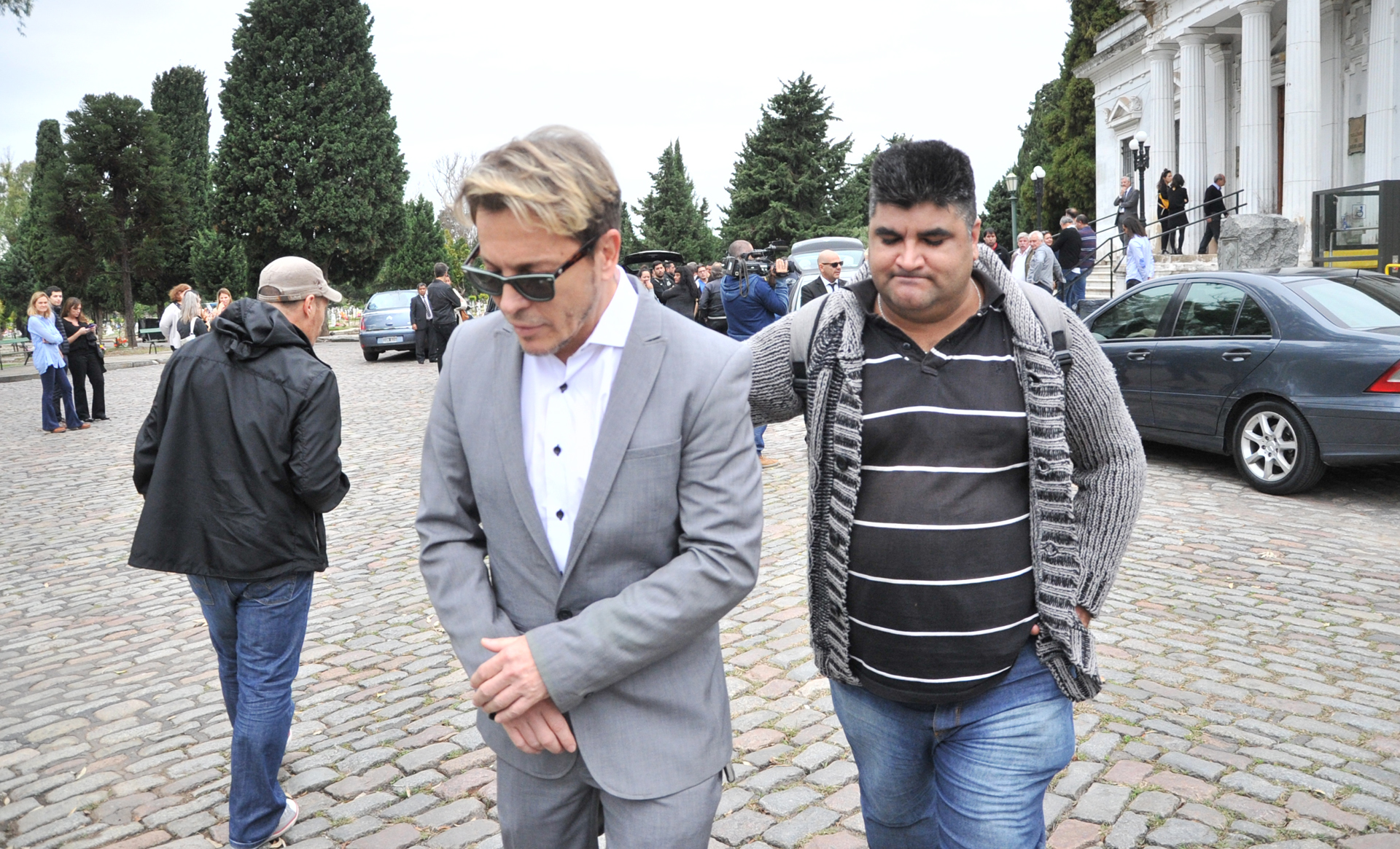 Guido se mostró dolido tras la partida de su papá