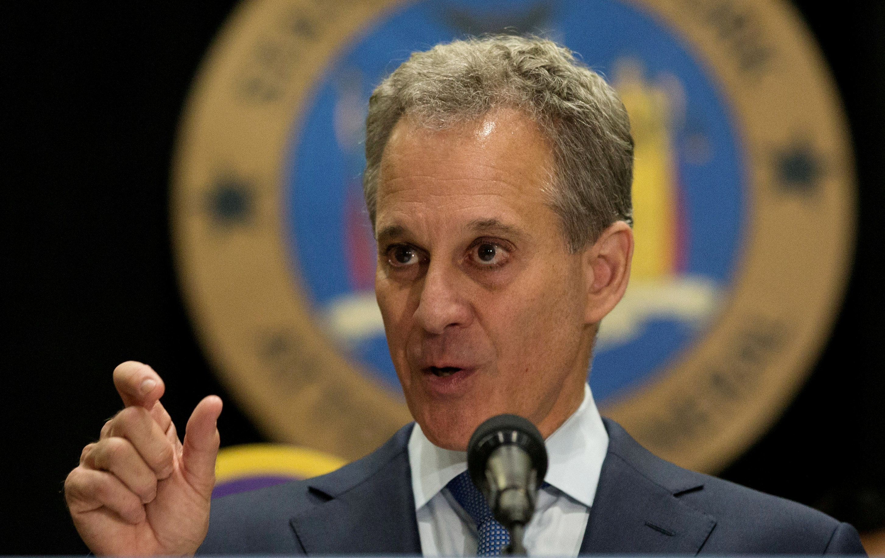 El fiscal general de Nueva York Eric Schneiderman (REUTERS/Brendan McDermid/archivo)
