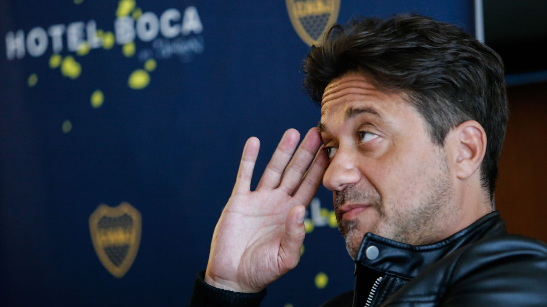 Durante su estadía en Buenos Aires, se hospedó en el Hotel Boca Design (Nicolás Aboaf)